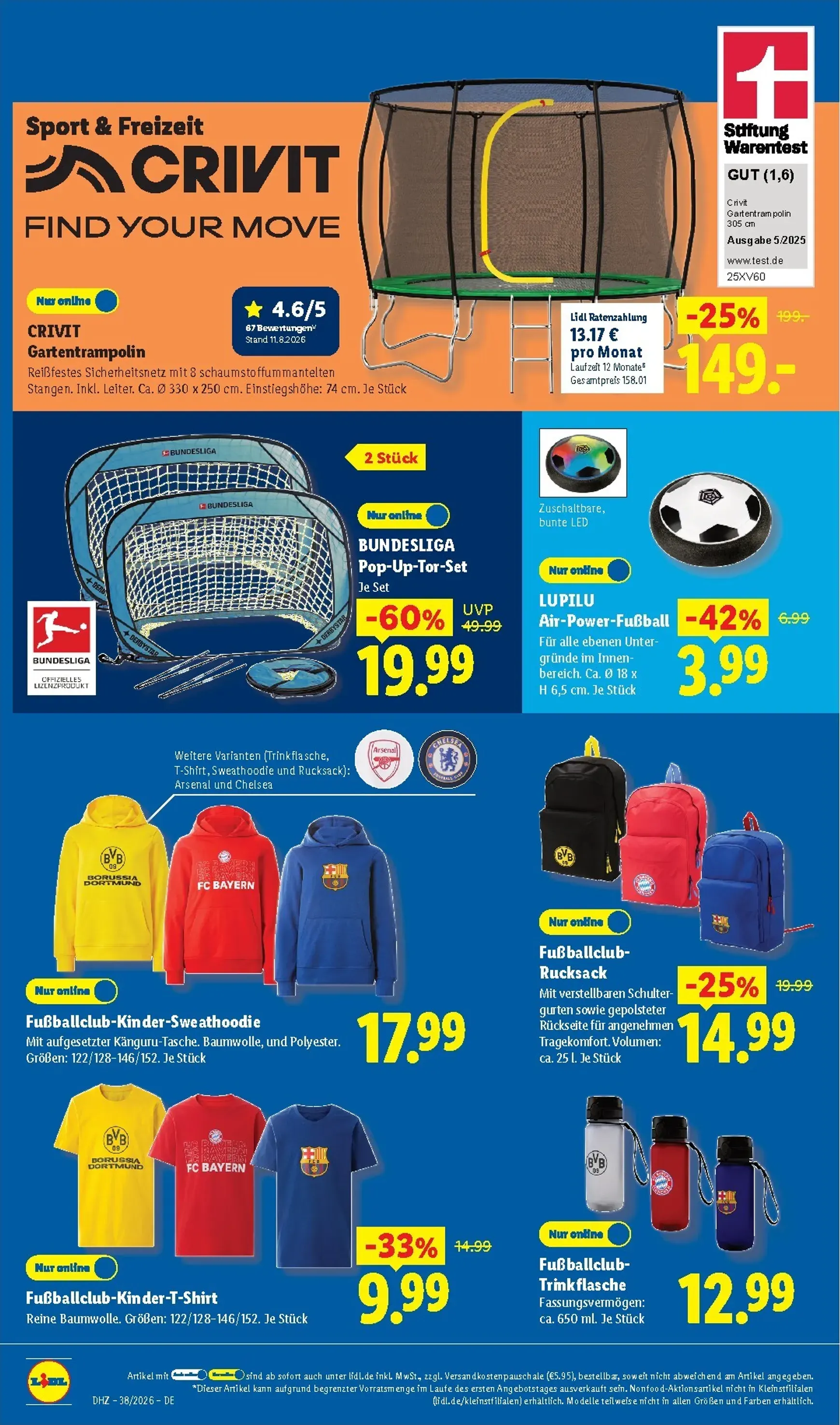 Lidl - Nonfood Prospekt nächste Woche – von Montag 14.09.2026 bis Samstag 19.09.2026 von 14. September bis 19. September 2026 - Prospekt seite 10