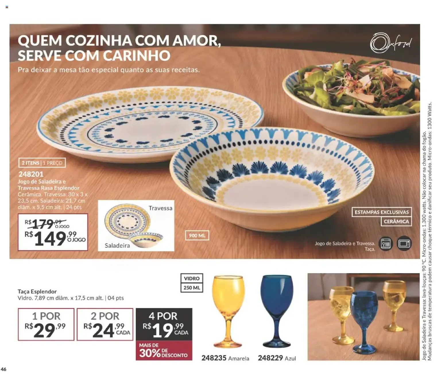 Encarte de Revista Avon - Campanha 15/16: Casa & Estilo de 21/09/2026 | Promoção Online 21 de setembro até 2 de novembro 2026 - Pagina 46