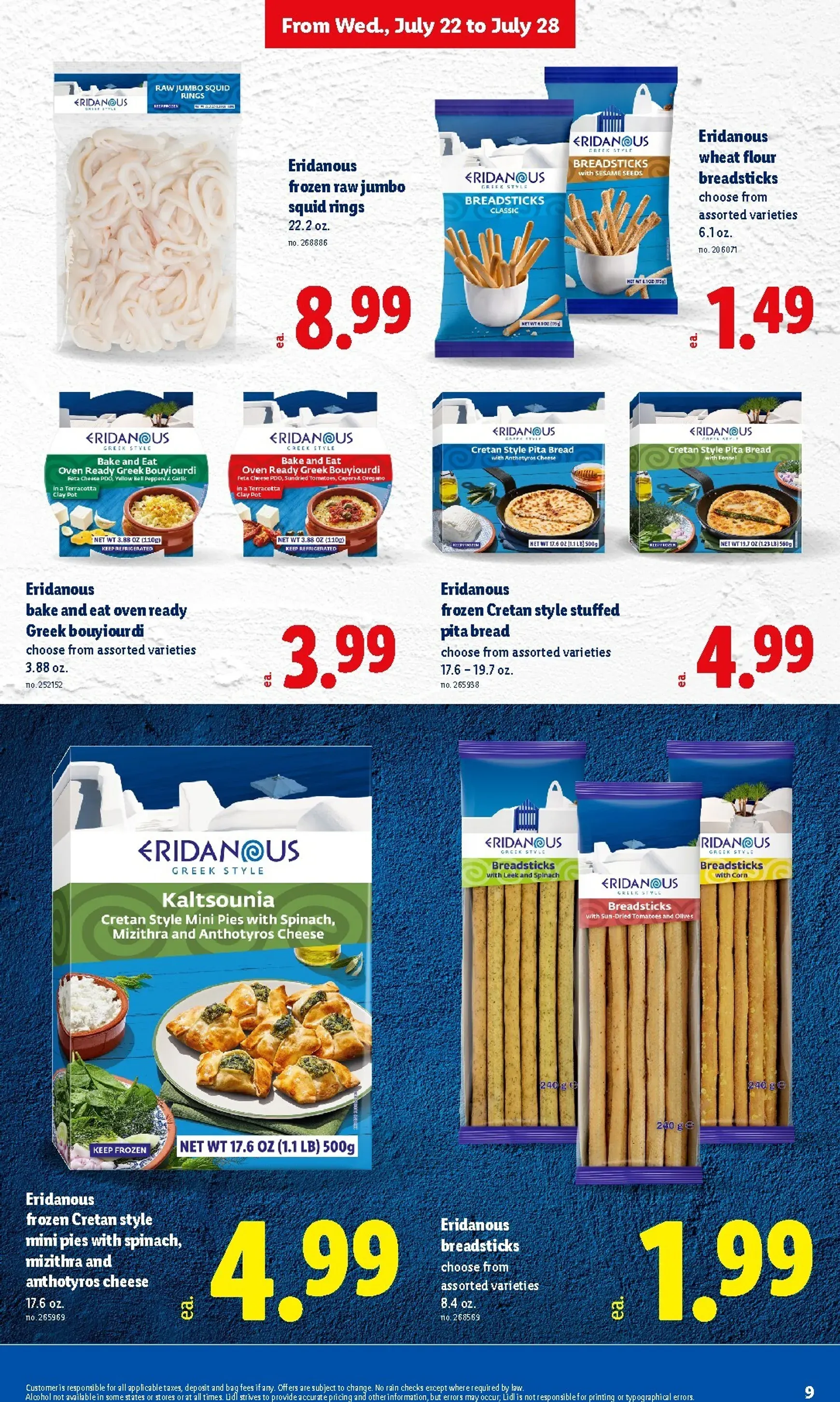 Weekly ad Lidl Weekly Deals Flyer from July 22 to July 28 2026 - Page 9