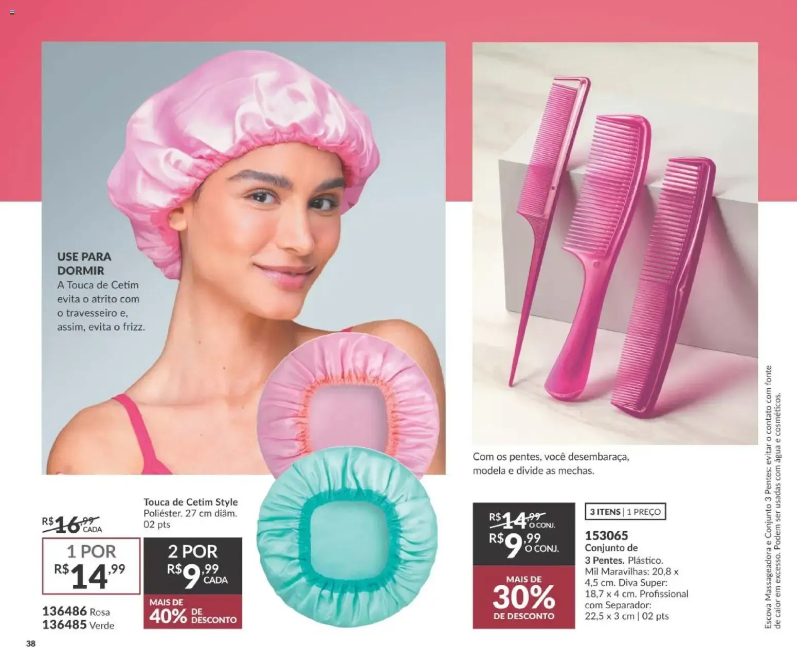 Encarte de Revista Avon - Campanha 14: Casa & Estilo de 01/09/2026 | Promoção Online 1 de setembro até 21 de setembro 2026 - Pagina 38