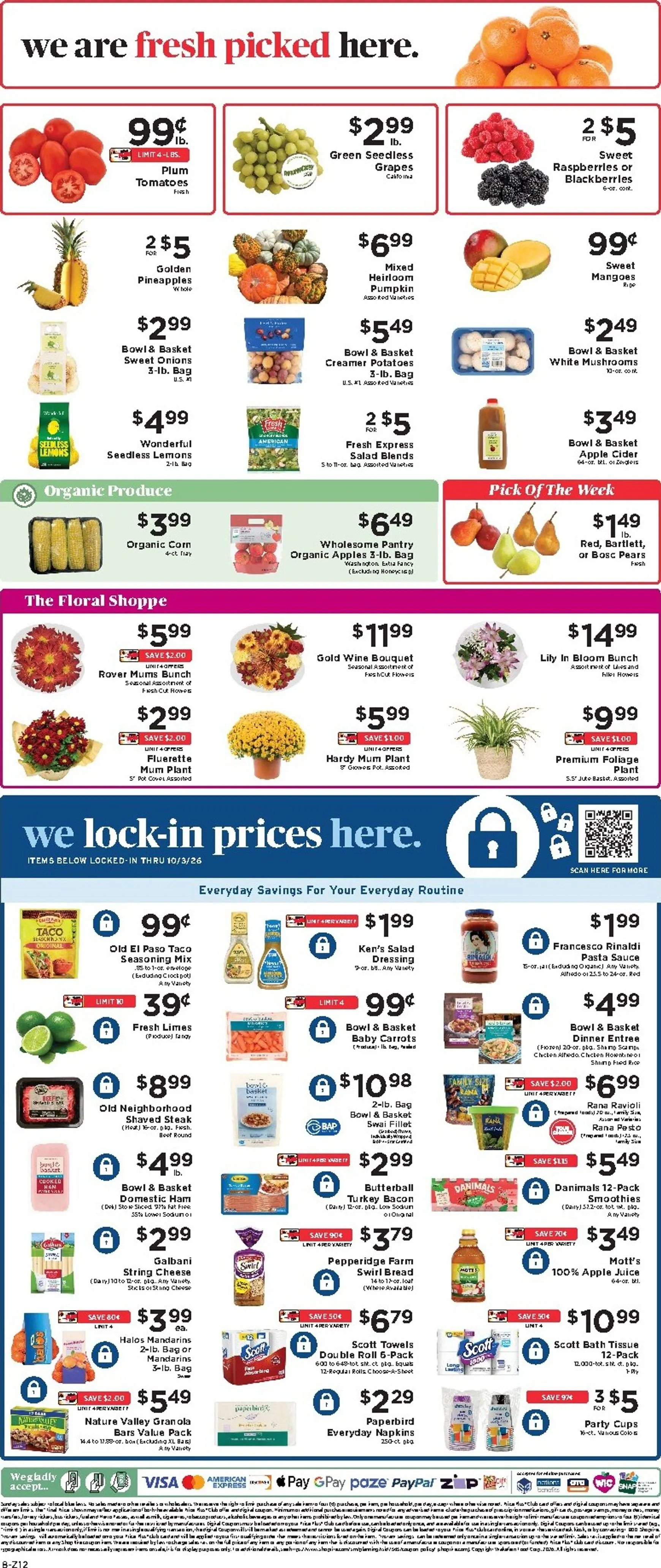 Weekly ad Current ShopRite leaflet valid from Sunday 09/27/2026 to Saturday 10/03/2026 from September 27 to October 3 2026 - Page 9