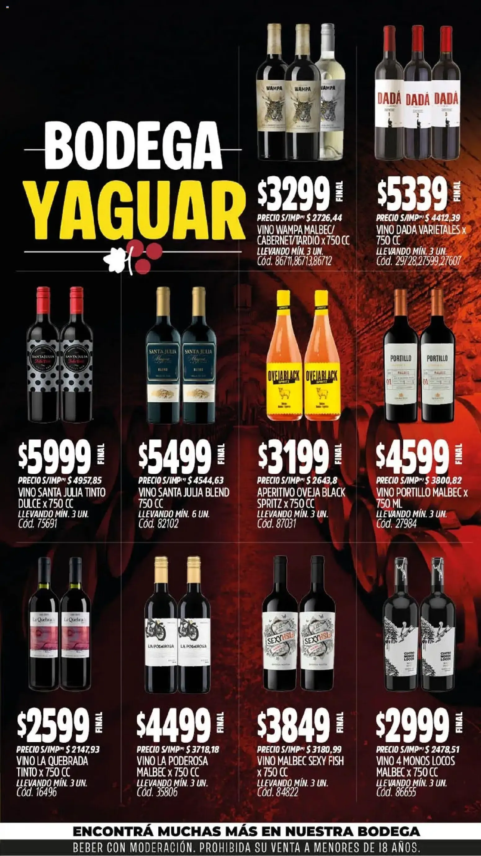 Ofertas de Mayorista Yaguar - Ofertas Salvajes Parque Chacabuco 3 de agosto al 9 de agosto 2026 - Página 6 del catálogo