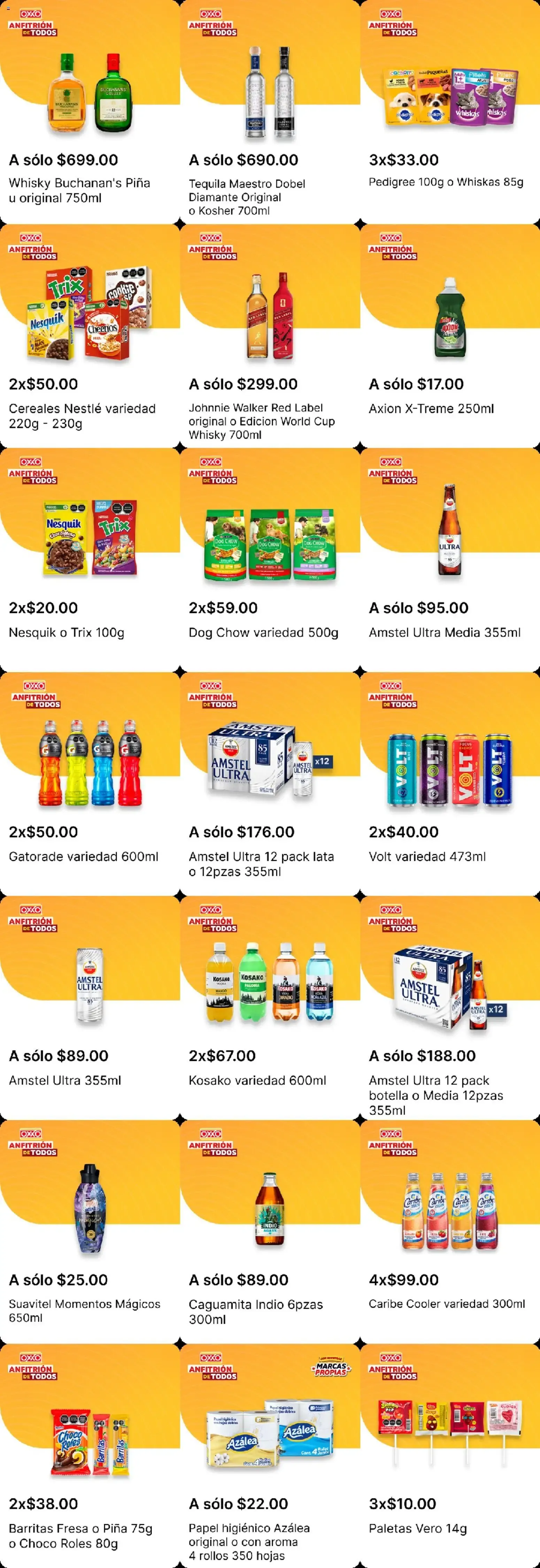 Catálogo de OXXO Anfitrión de Todos 25 de junio al 29 de julio 2026 - Pagina 1