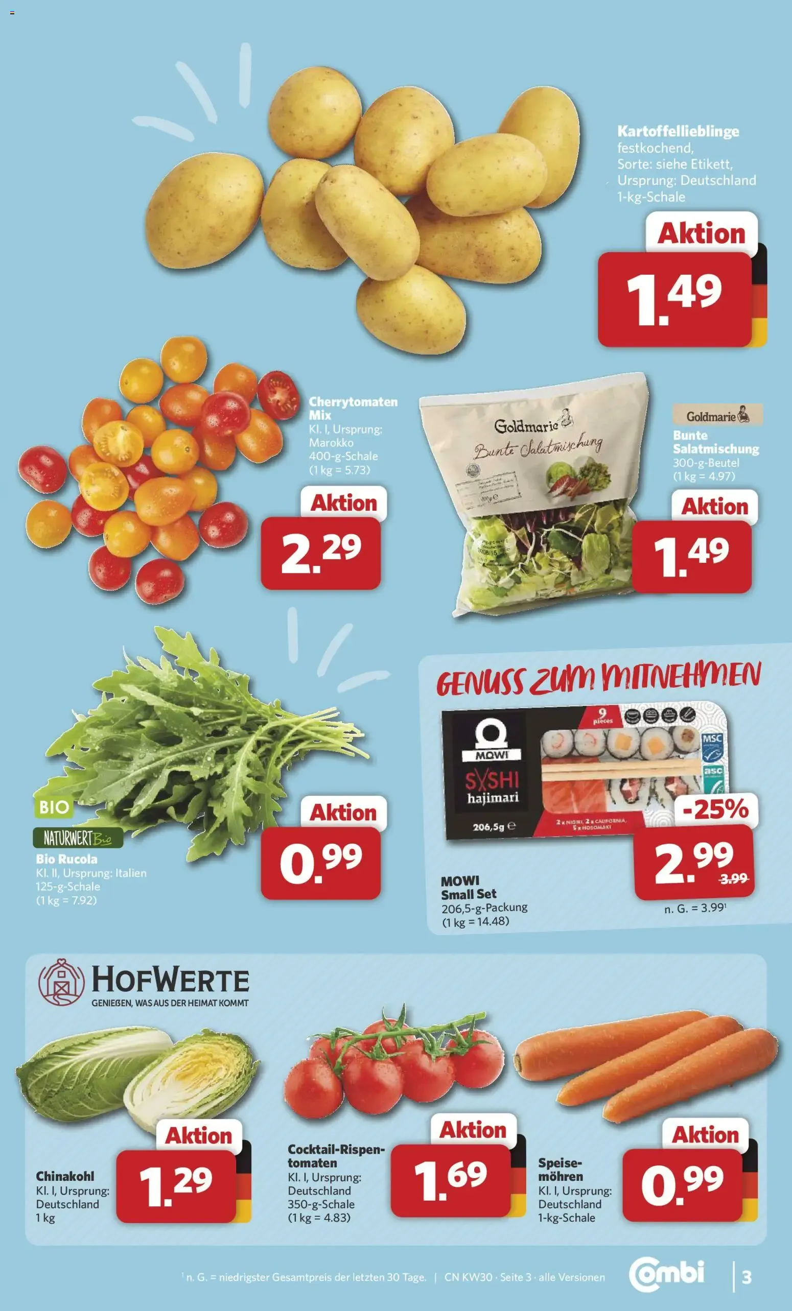 Combi Prospekt (ab 20.07.2026) zum Blättern von 20. Juli bis 25. Juli 2026 - Prospekt seite 3