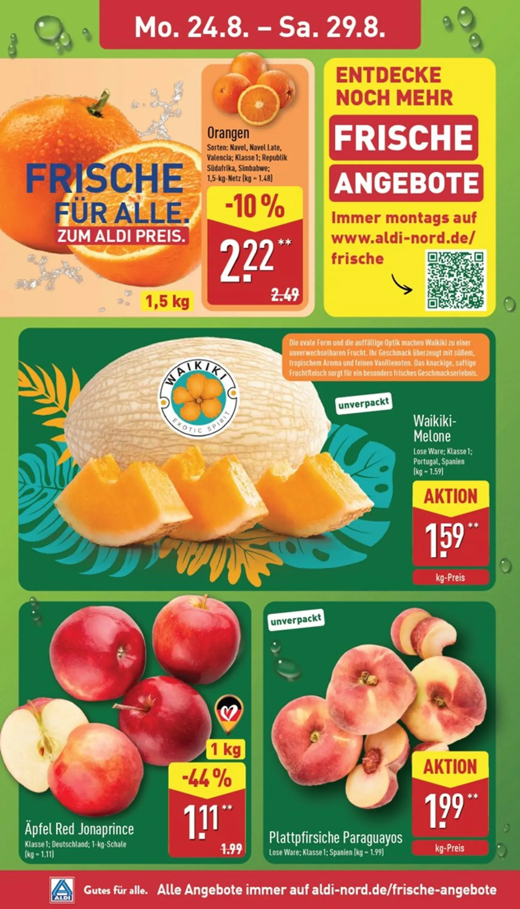 ALDI NORD Prospekt – von Montag 24.08.2026 bis Samstag 29.08.2026 von 24. August bis 29. August 2026 - Prospekt seite 2