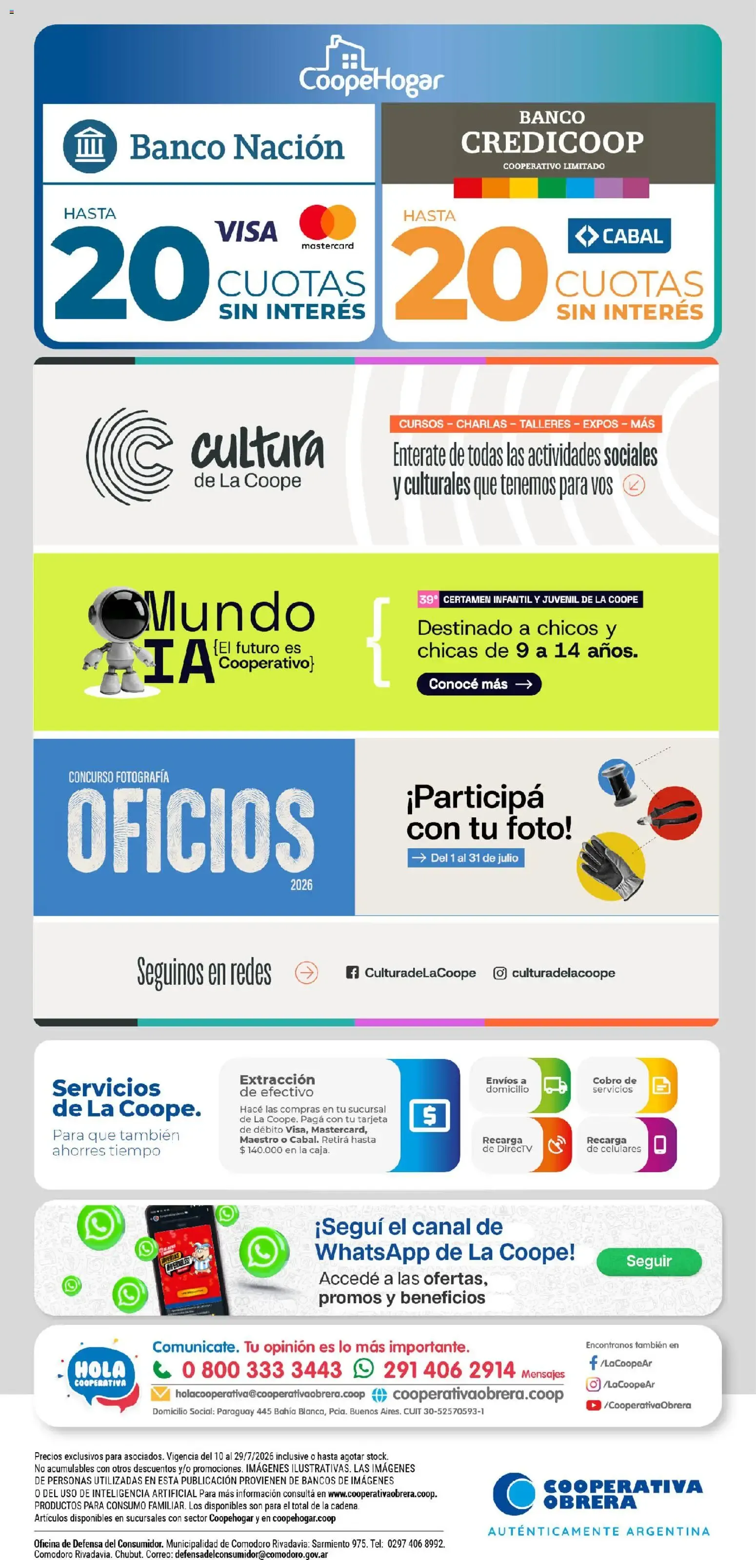 Ofertas de Tu Aguinaldo Rinde Más en CoopeHogar 10 de julio al 26 de julio 2026 - Página 10 del catálogo