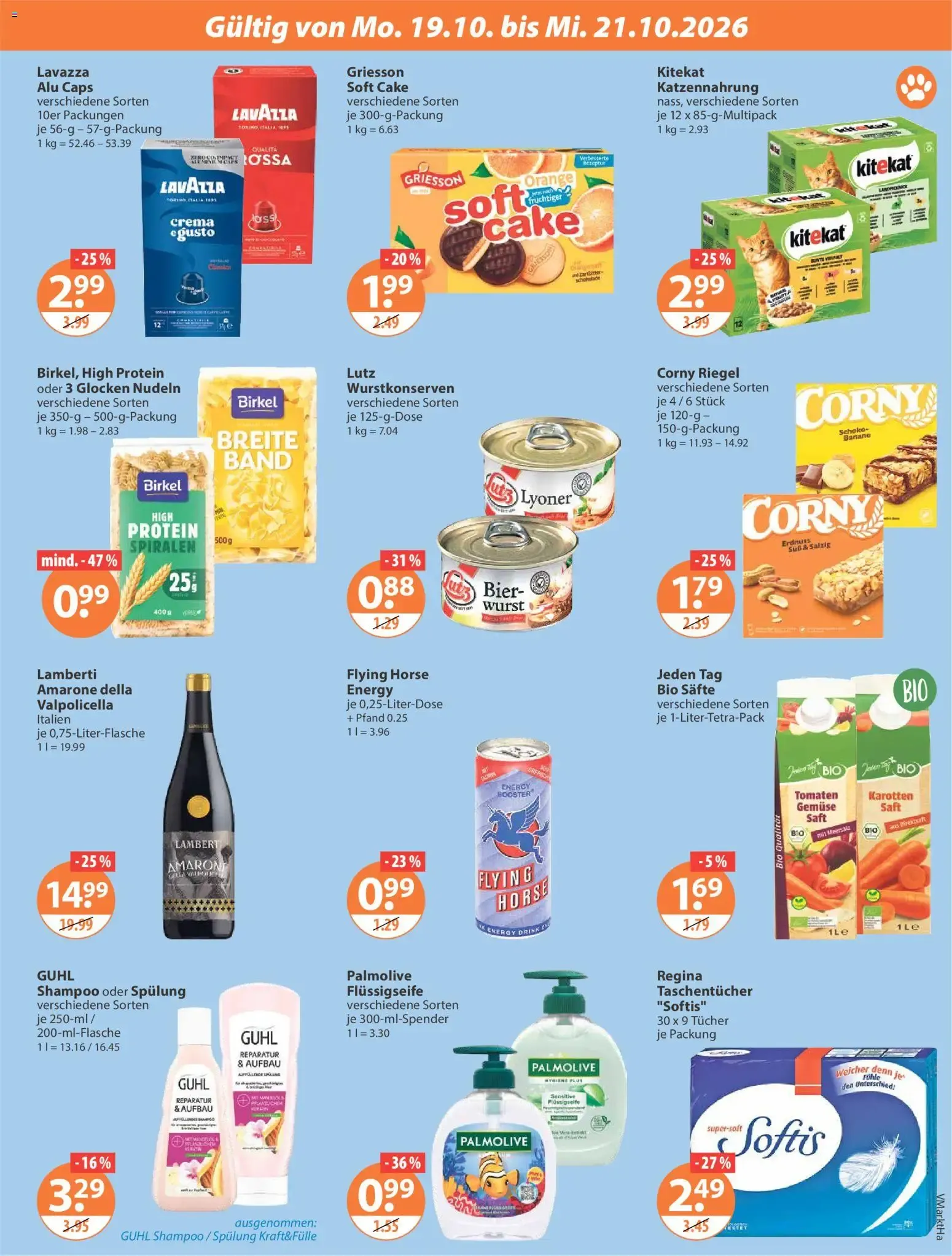 Angebote V-Markt Angebote (ab 15.10.2026) von 15. Oktober bis 21. Oktober 2026 - Prospekt seite 21