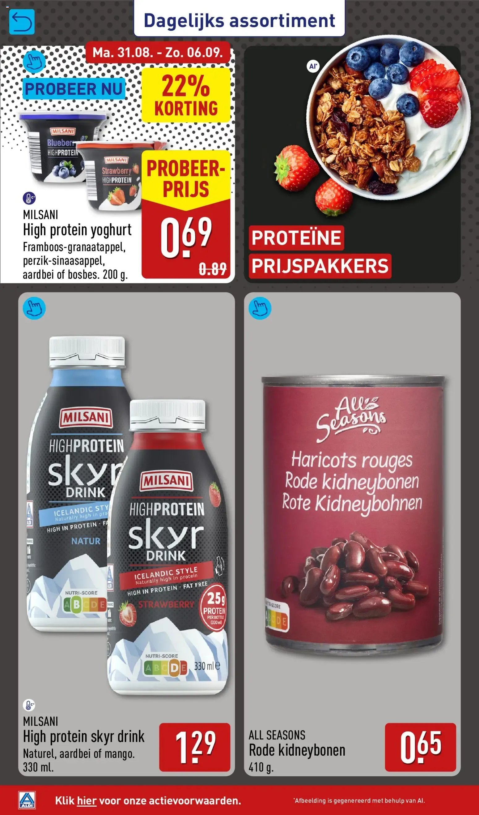 Aldi Fans van Voordeel van 31 augustus tot 6 september 2026 - Folder pagina 38