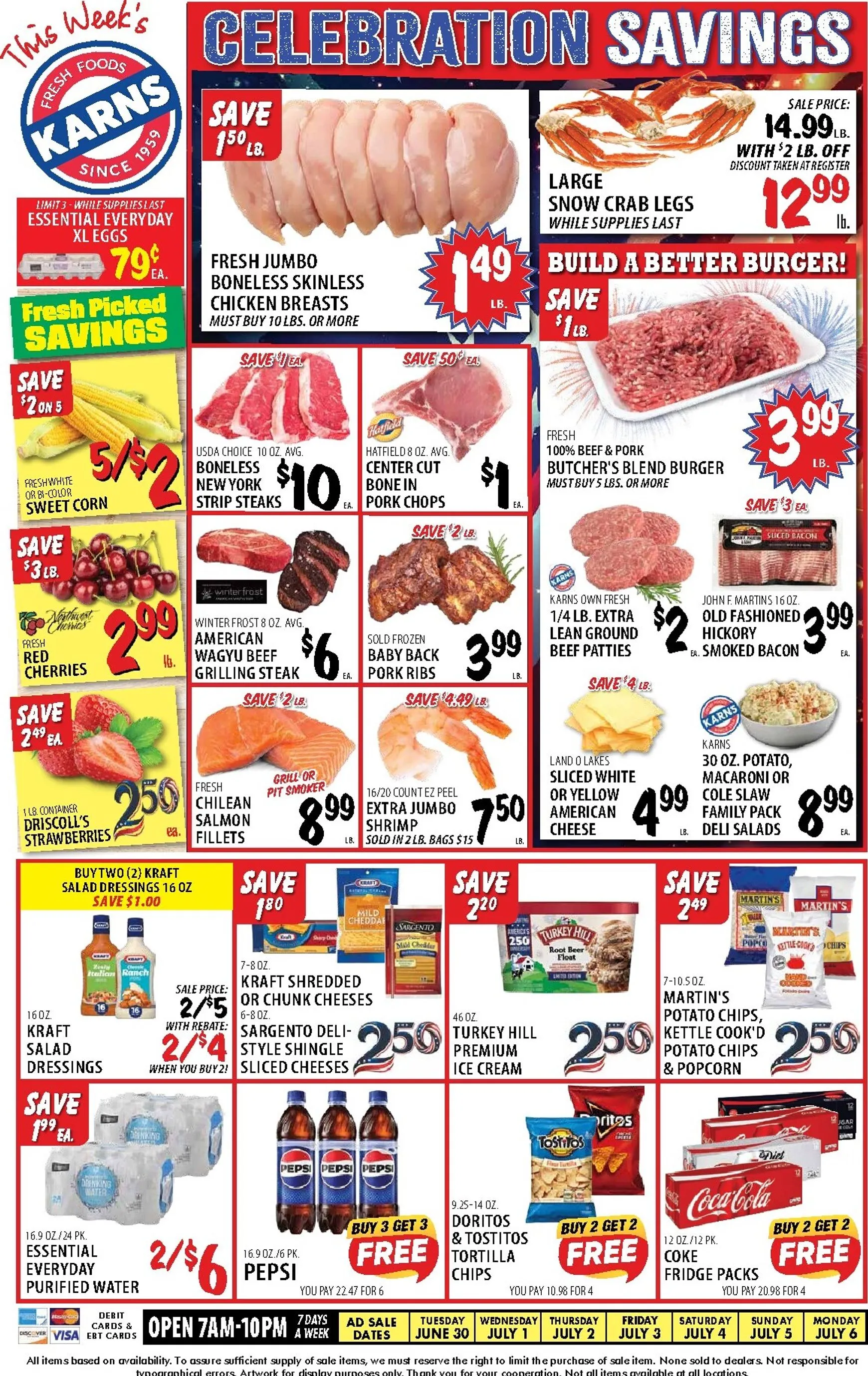 Karns Celebration Savings