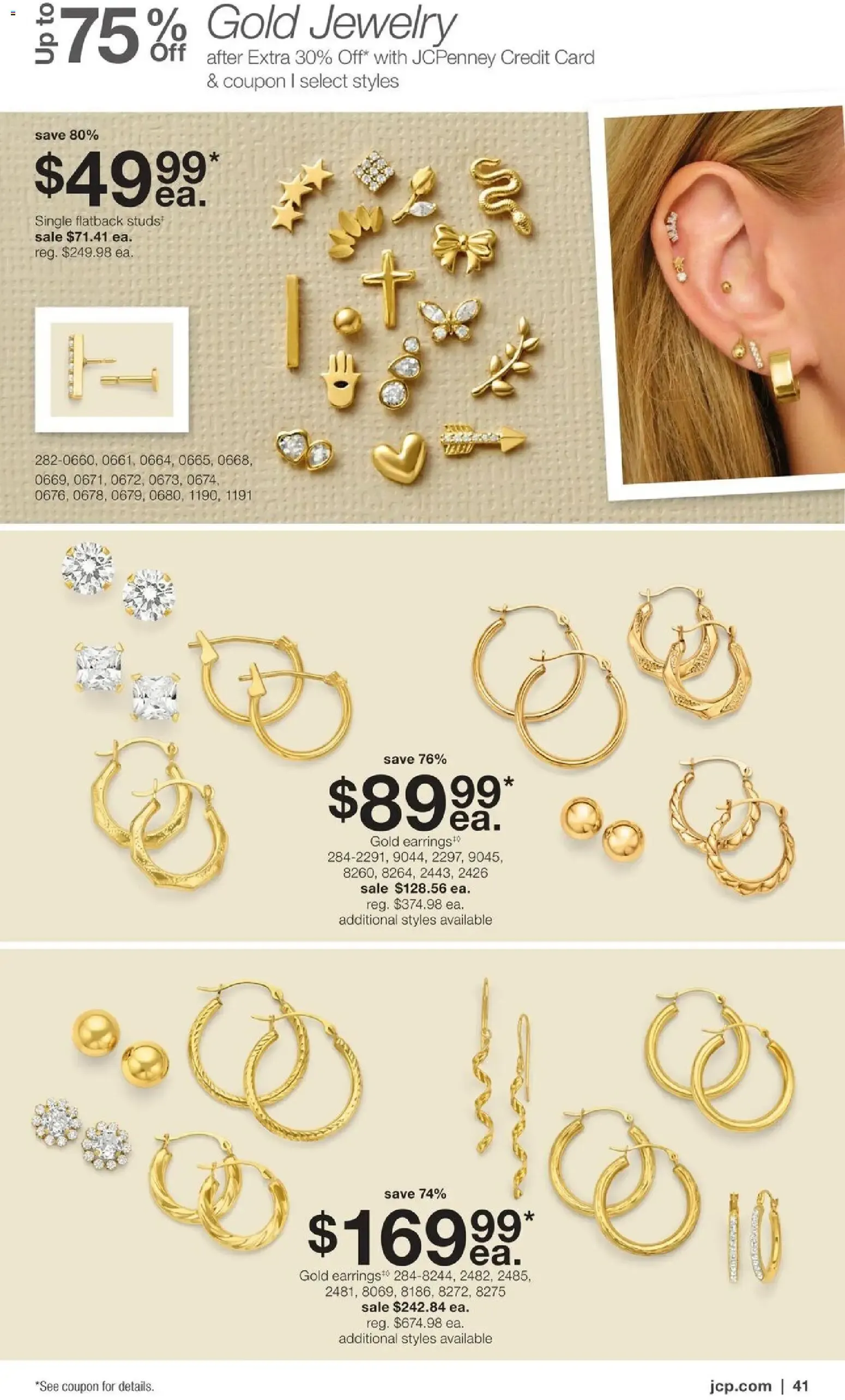 Weekly ad JCPenney Billion Dollar Jewelry Sale from September 3 to September 20 2026 - Page 40