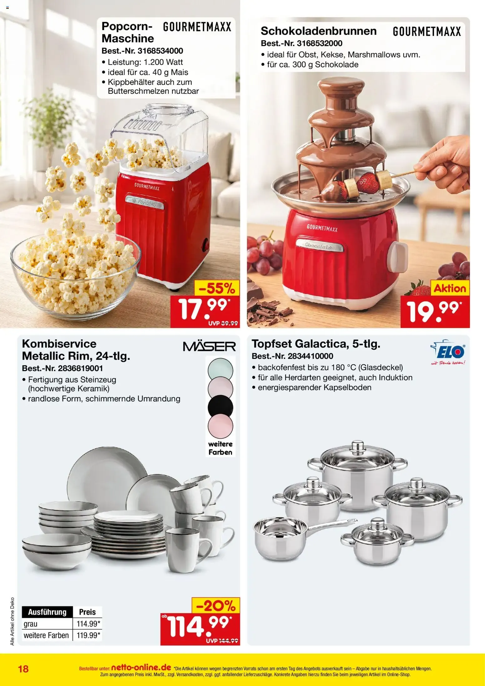 Netto Marken-Discount Online-Angebote Oktober (ab 01.10.2026) » Angebote van 1 oktober tot 31 oktober 2026 - Folder pagina 18