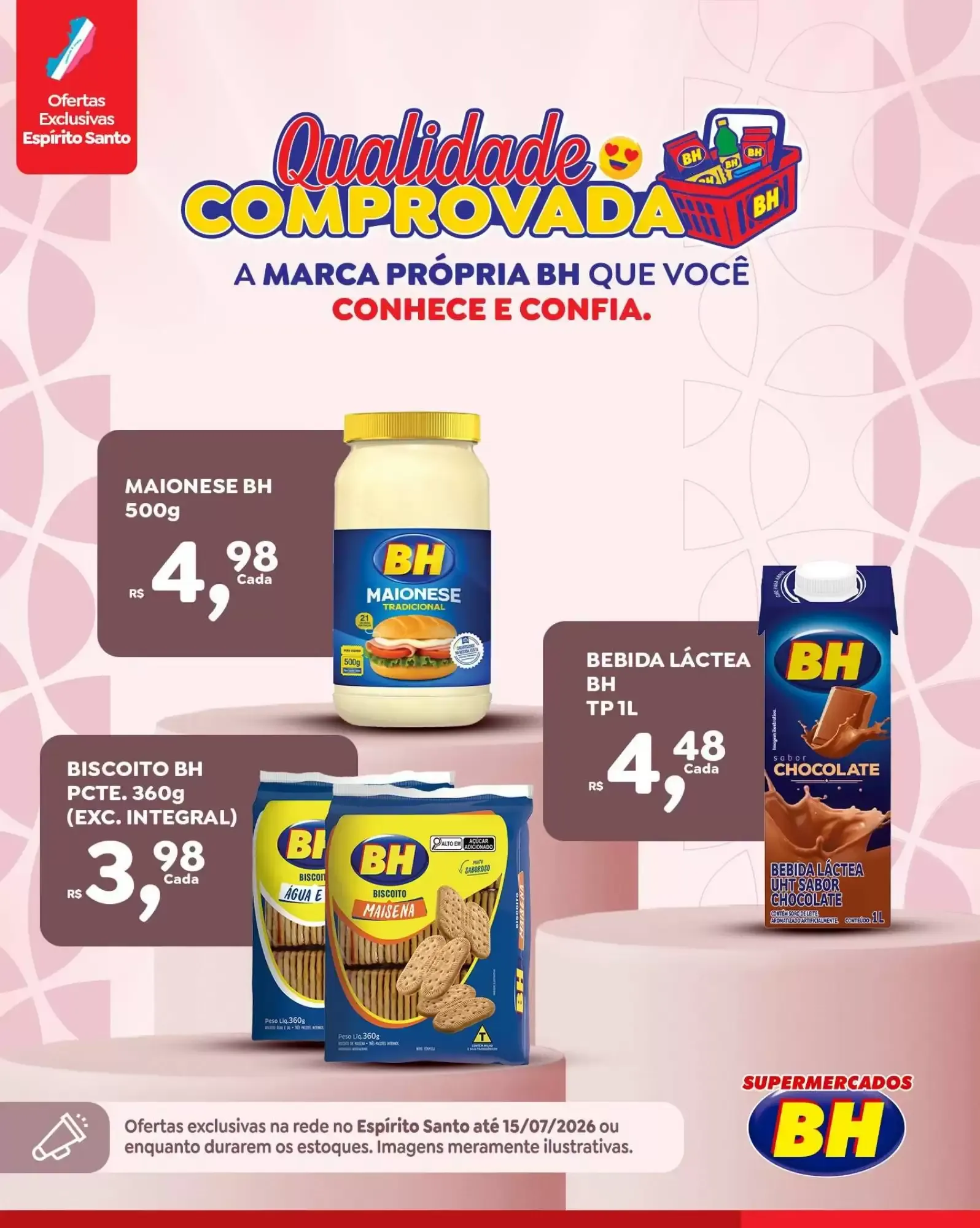Encarte de Folheto Supermercados BH 5 de julho até 15 de julho 2026 - Pagina 1