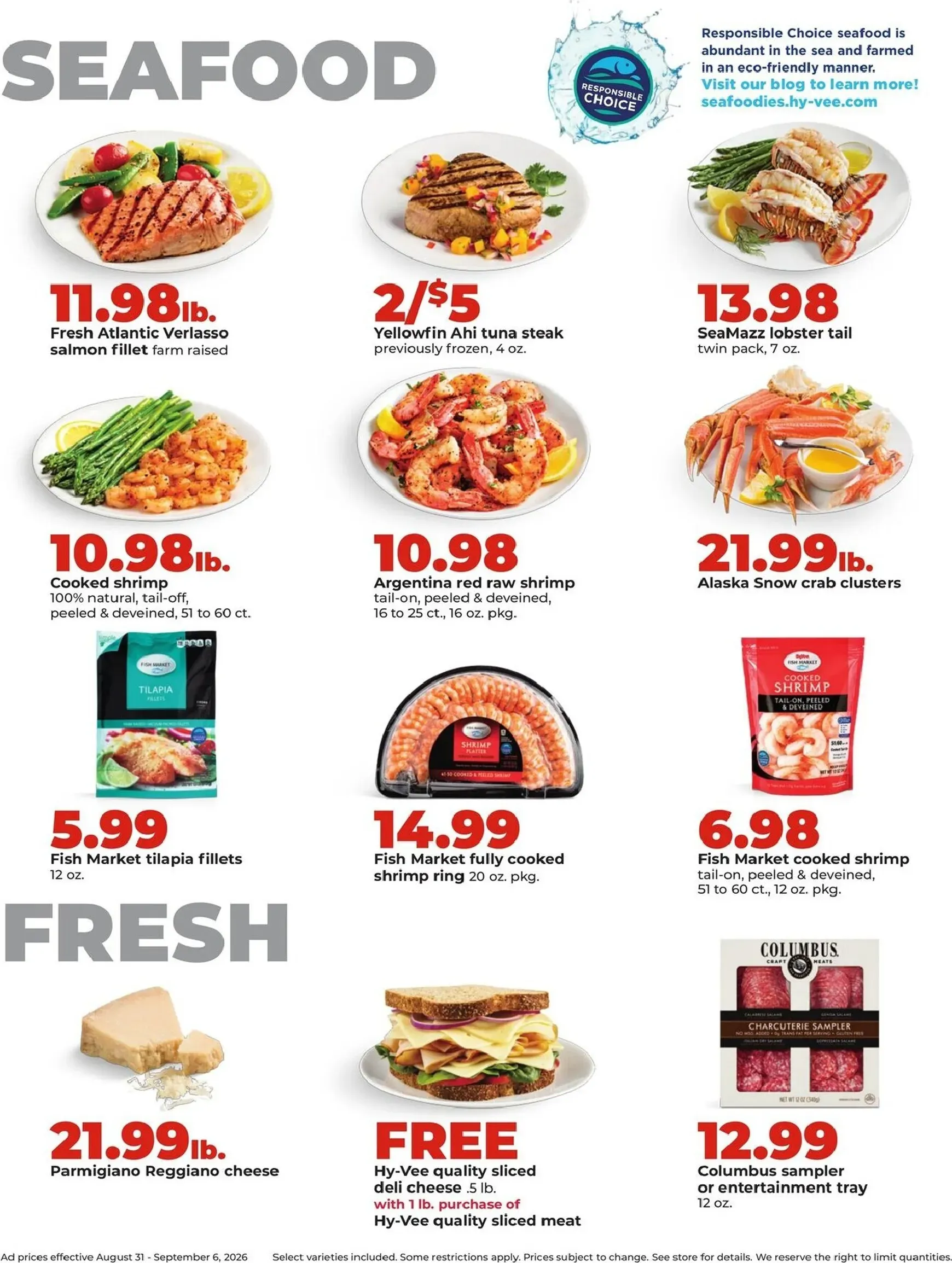 Weekly ad Current Hy Vee leaflet valid from Monday 08/31/2026 to Sunday 09/06/2026 from August 31 to September 6 2026 - Page 18
