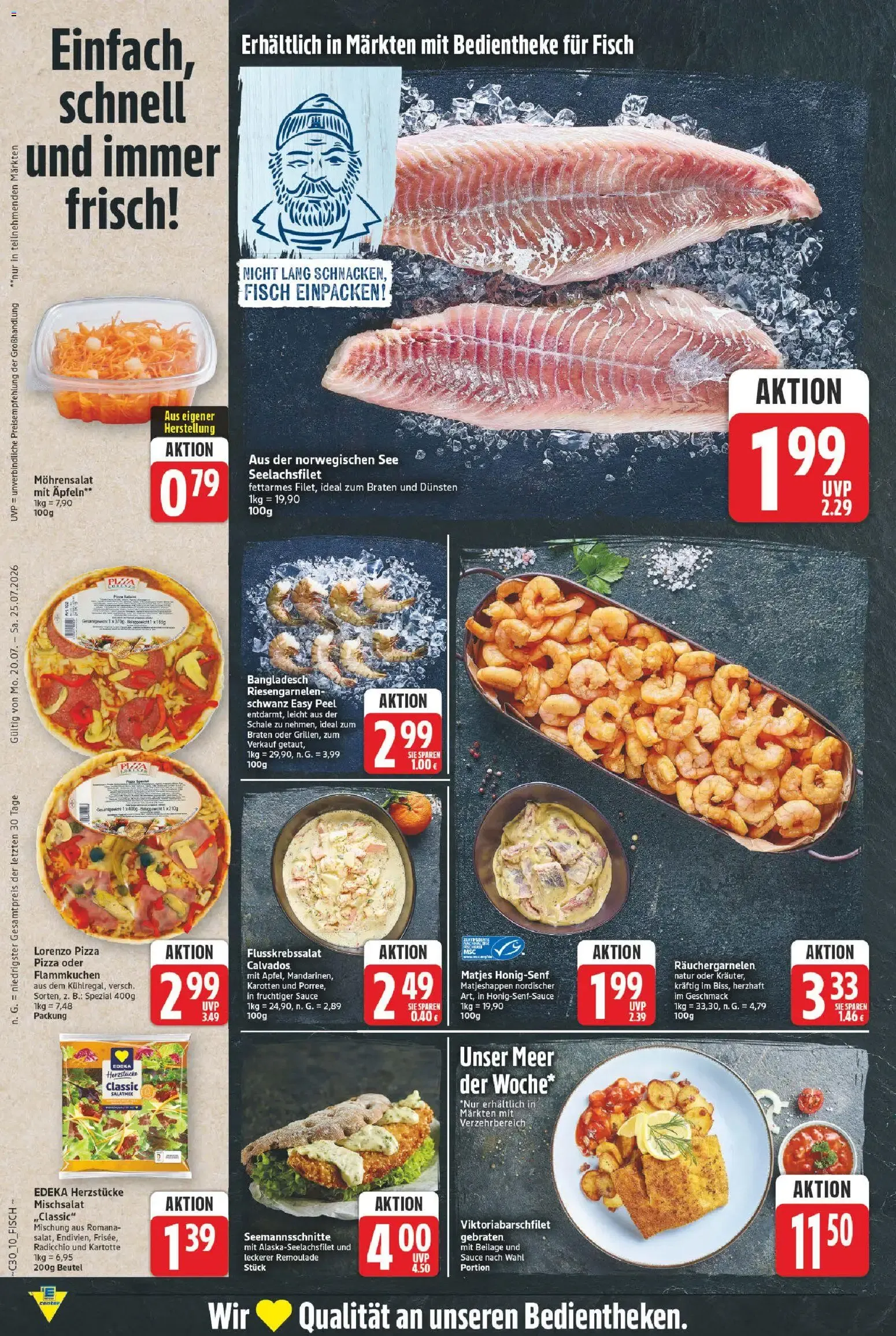 Edeka Center Prospekt von 20. Juli bis 25. Juli 2026 - Prospekt seite 11