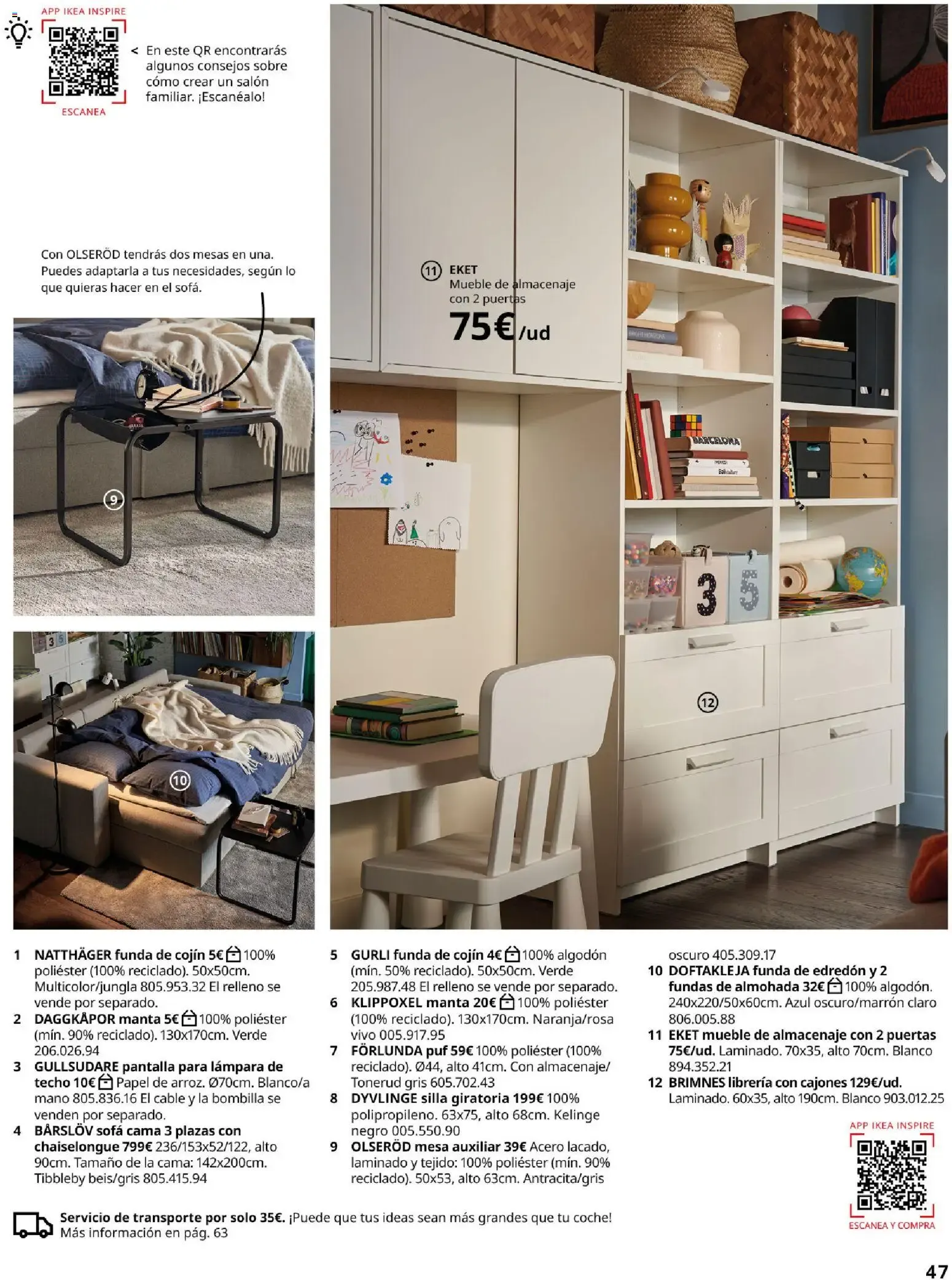 Catálogo de IKEA Salones 4 de febrero al 31 de agosto 2026 - Página 47