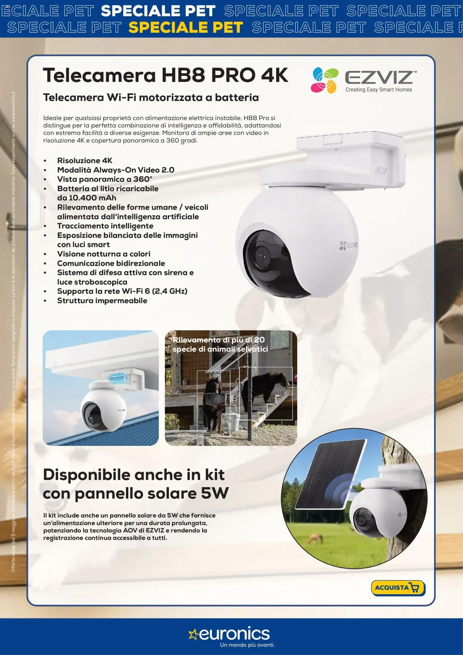 Euronics Speciale Pet da 5 maggio a 30 ottobre di 2026 - Pagina del volantino 15