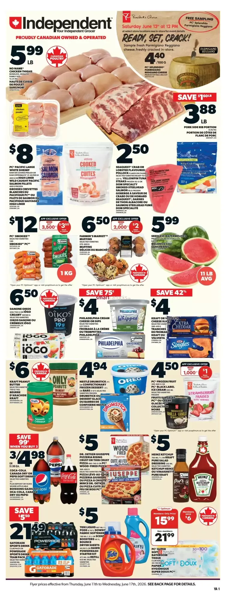 Independent Grocer flyer week 24 from June 11 to June 17 2026 - flyer page 1