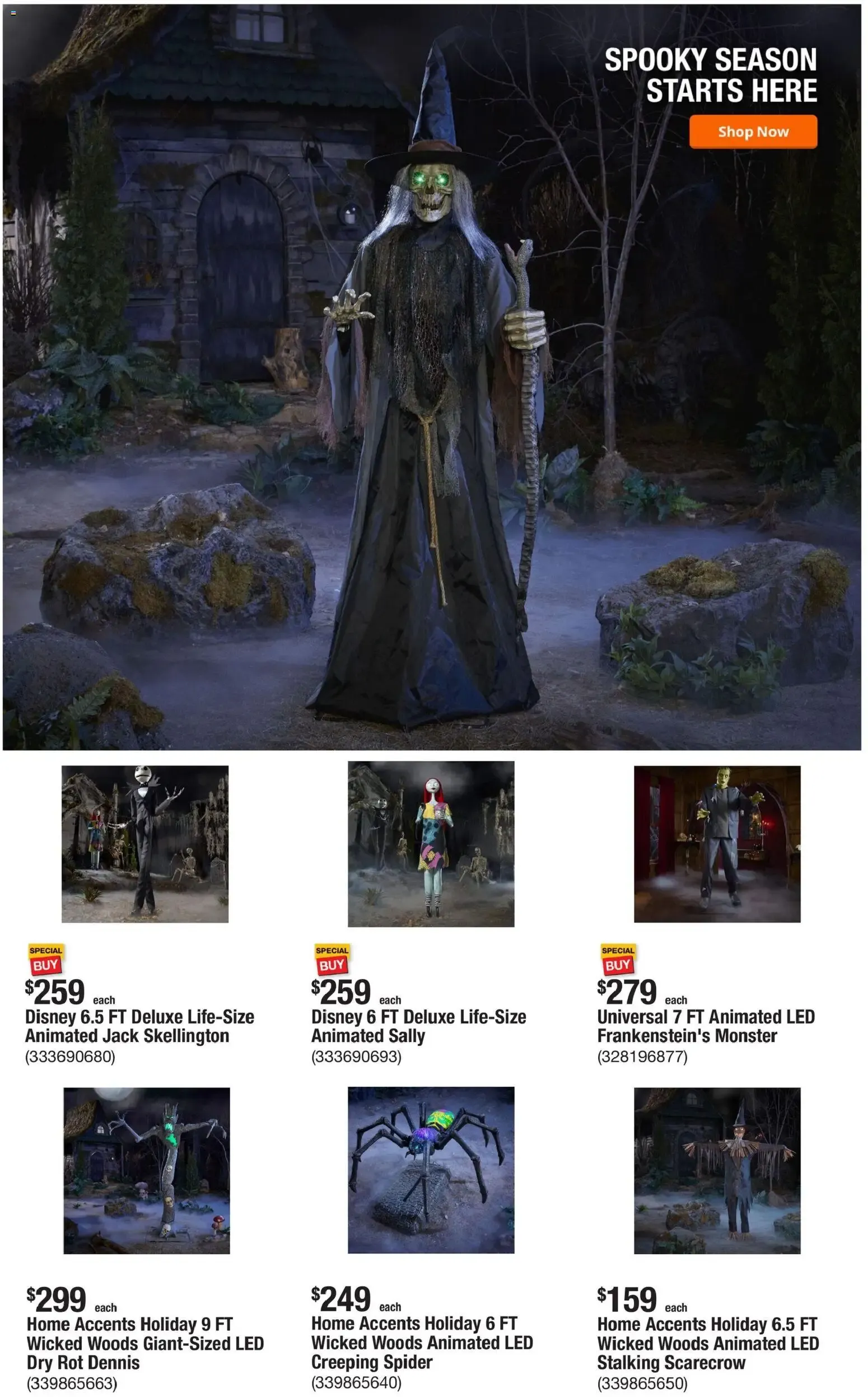 Weekly ad Home Depot Halloween Decorations from October 1 to October 8 2026 - Page 2