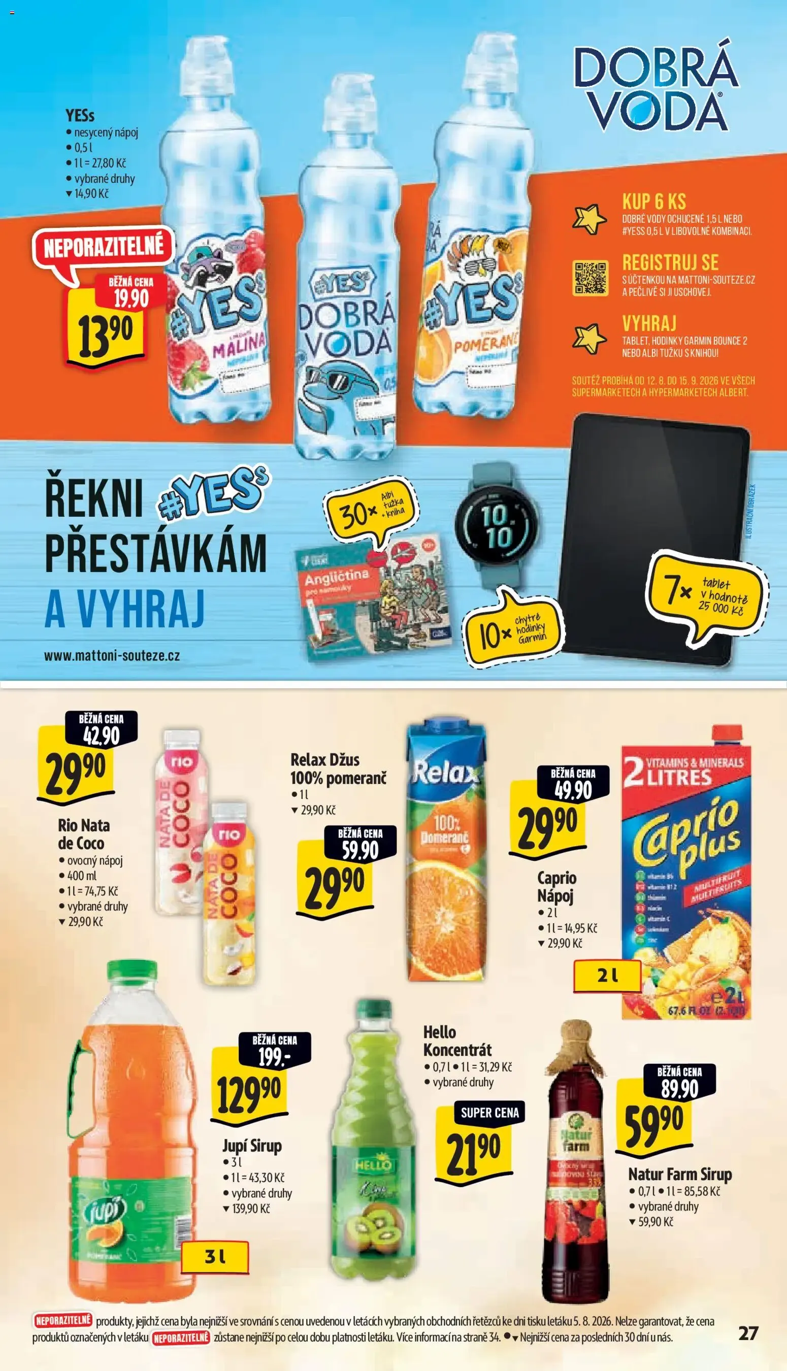 Albert leták - Hypermarket - Strakonice od 12.08.2026 - Akční leták - 12. srpna 18. srpna 2026 - Page 37