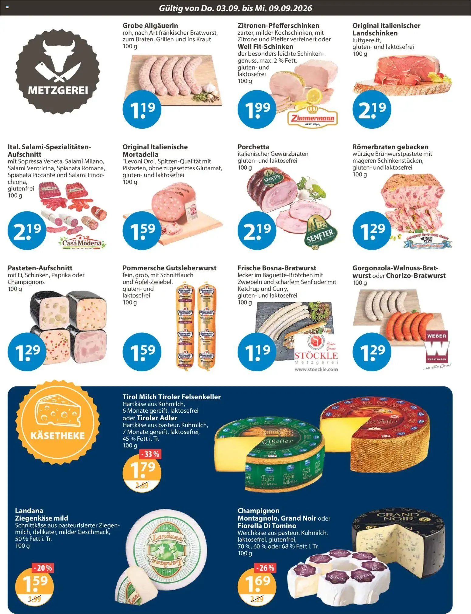 Angebote V-Markt Angebote (ab 03.09.2026) von 3. September bis 9. September 2026 - Prospekt seite 2