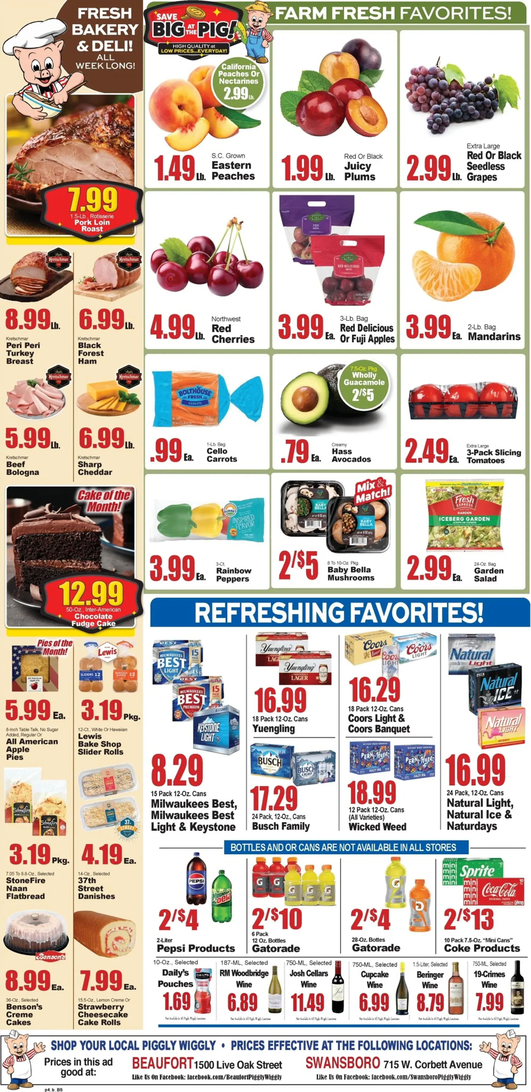 Weekly promotion SAVE BIG AT THE PIG! spanning from July 8 to July 14 2026 - Page 4 for Catalogue 365