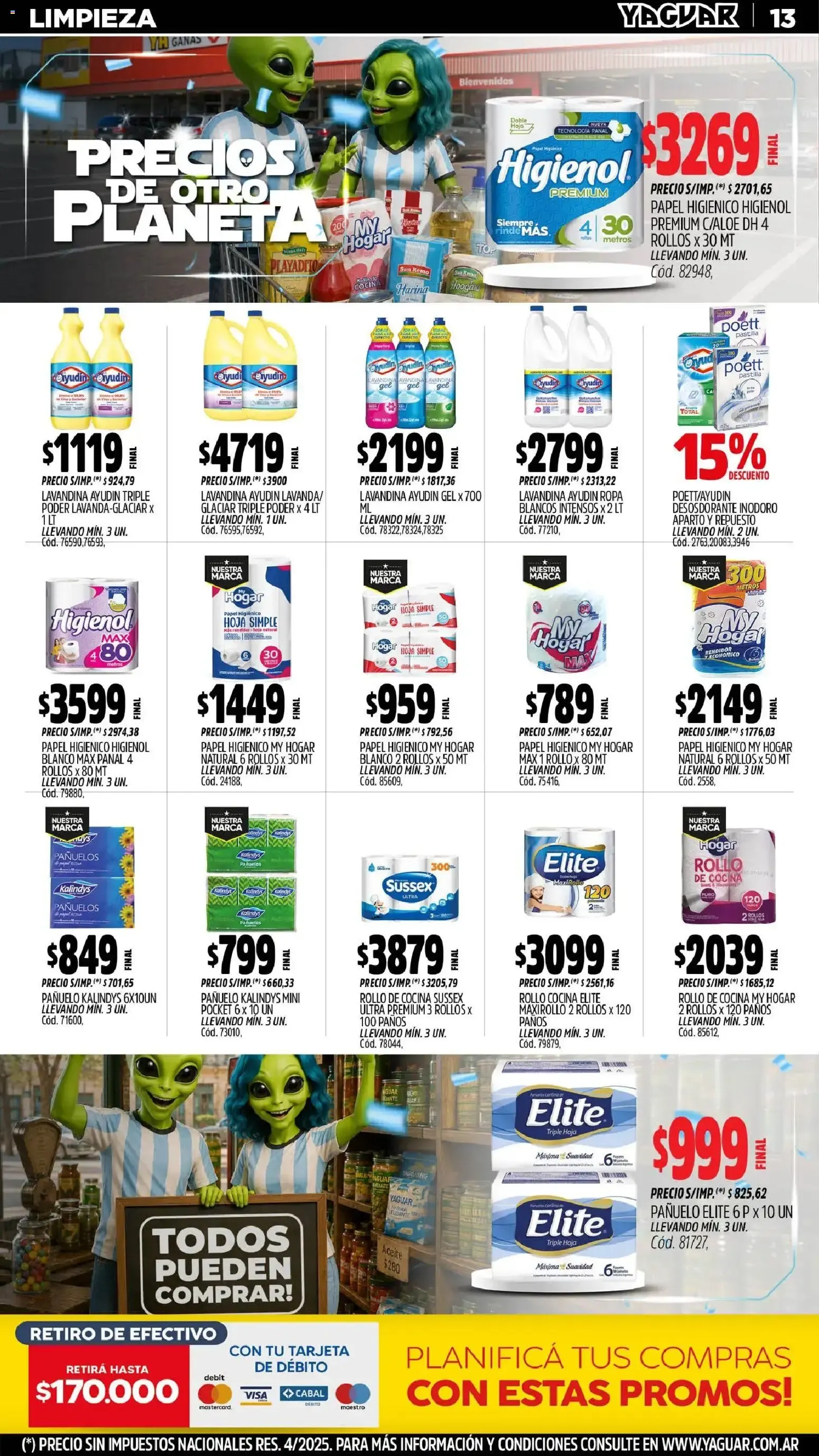 Ofertas de Yaguar - Oferta Semanal General Roca del 29/06/2026 - 04/07/2026 29 de junio al 4 de julio 2026 - Página 15 del catálogo