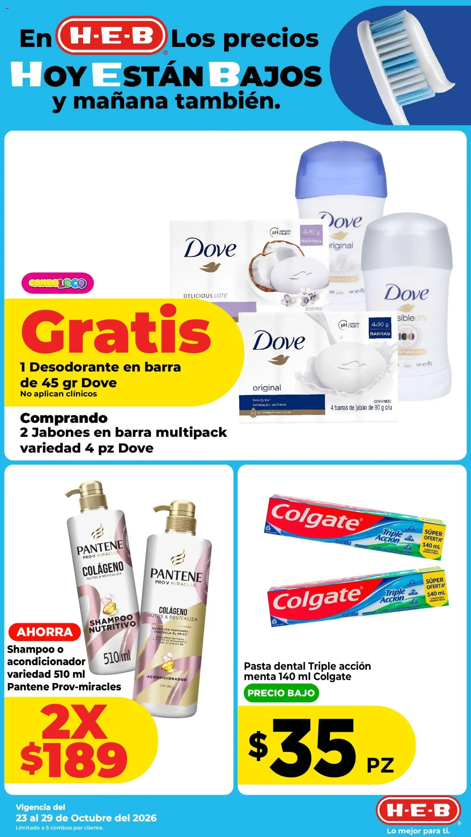 Catálogo de H-E-B: Los precios HOY ESTÁN BAJOS y mañana también 23 de octubre al 26 de octubre 2026 - Pagina 8