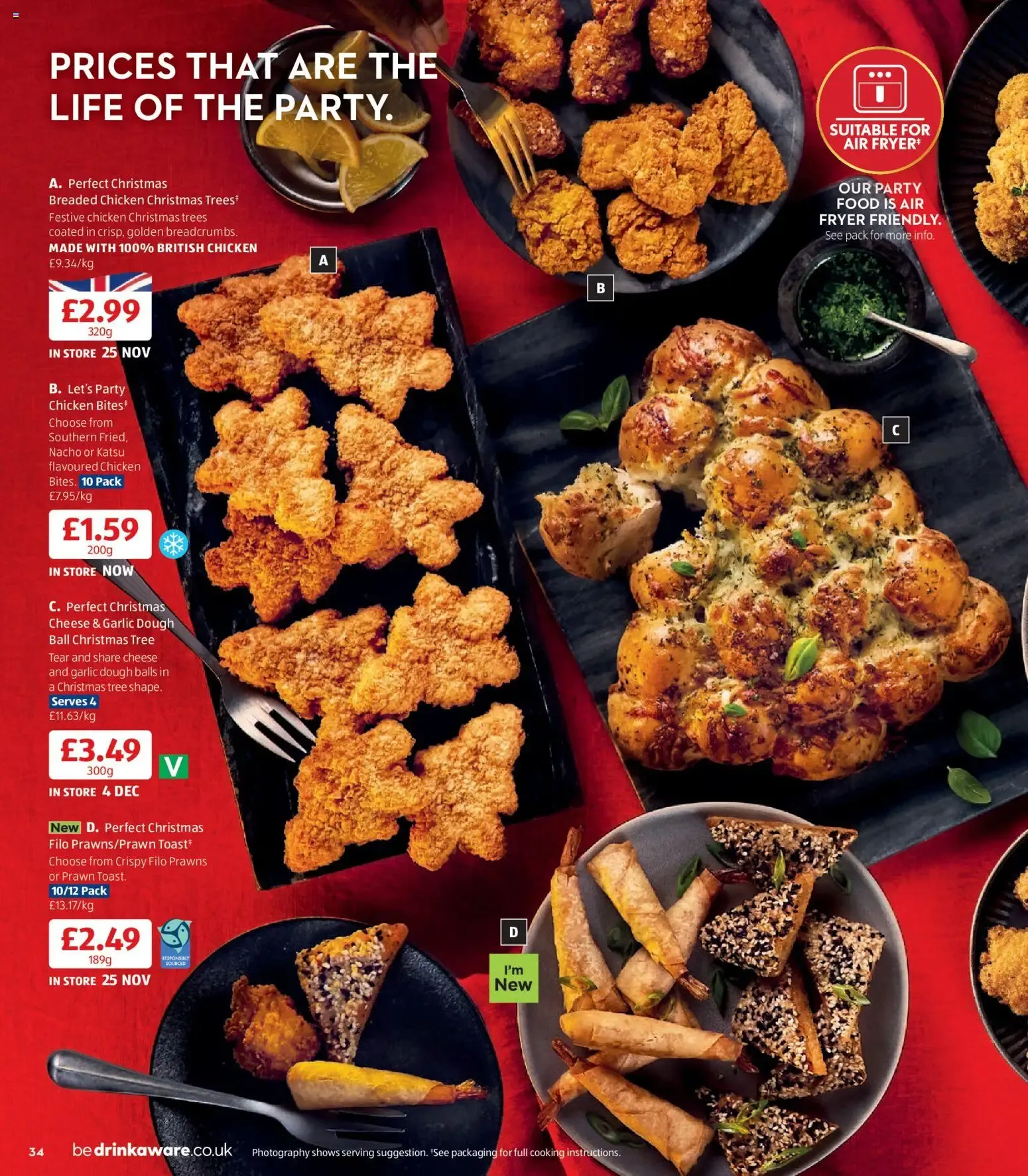 Aldi: All You Want For Christmas from 6 October to 31 December 2026 - Catalogue Page 34