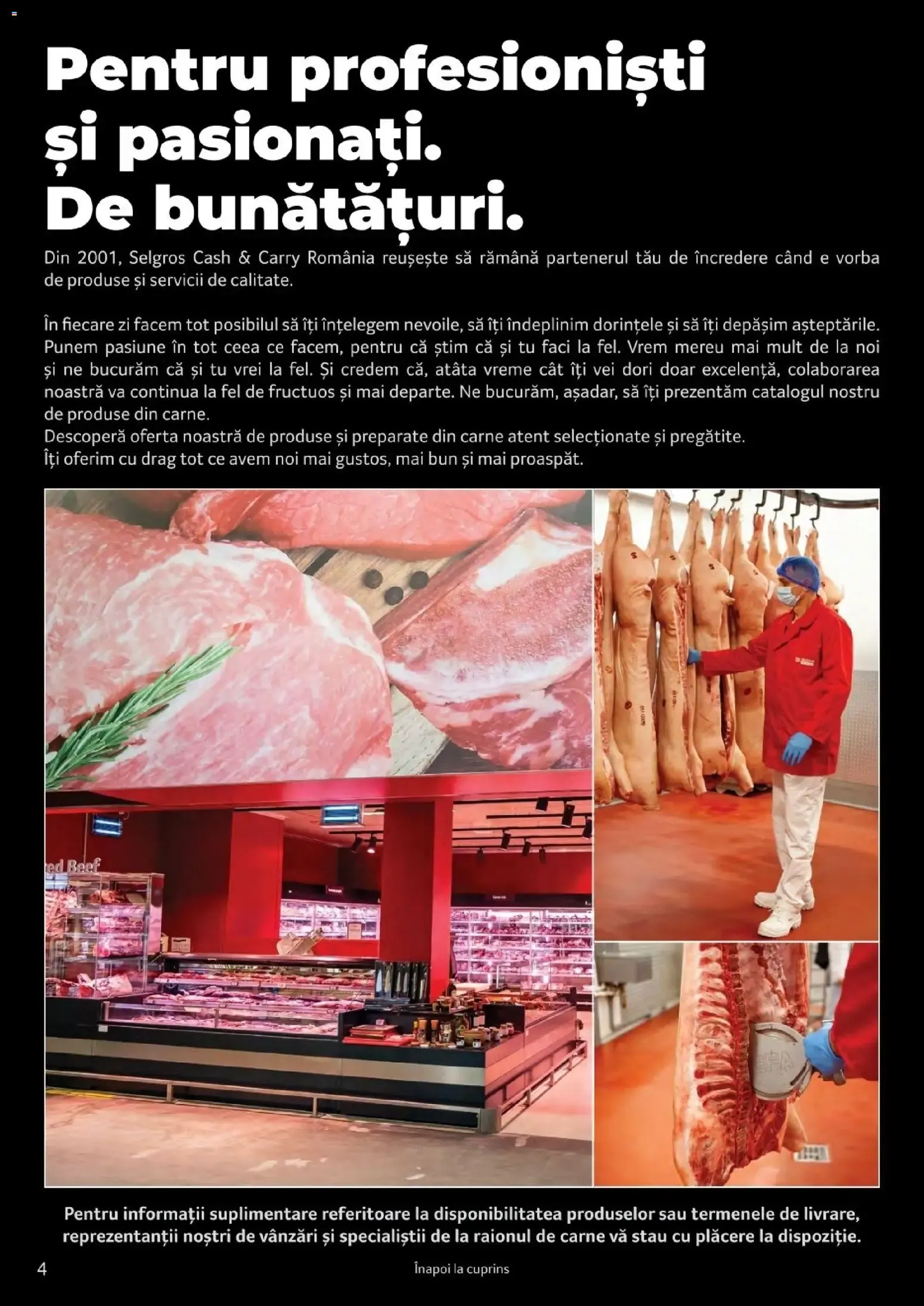 Catalog Selgros Catalog Carne de la 25 martie până la 31 martie 2027 - Revista Pagina 4
