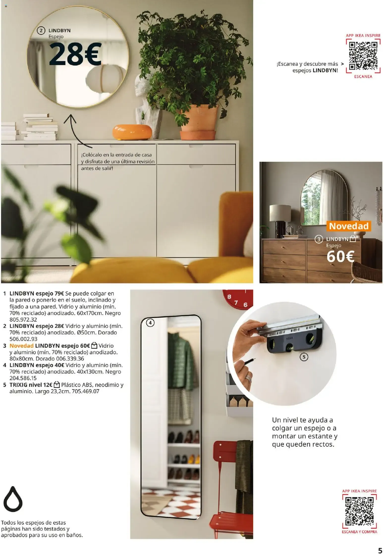 Catálogo de IKEA Espejos 1 de enero al 31 de enero 2027 - Página 5