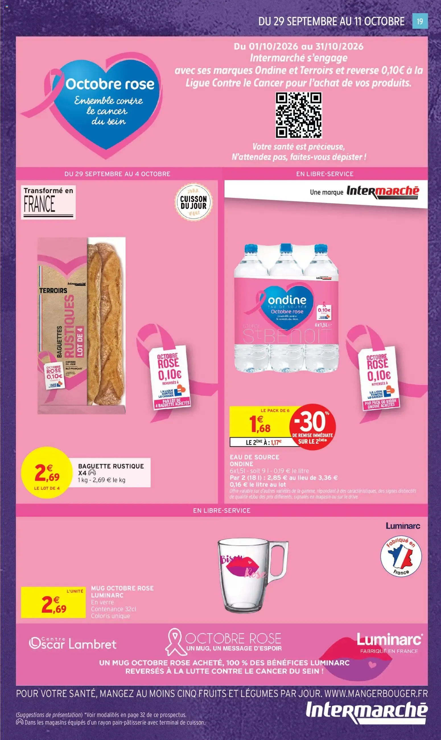 Intermarché - Anniversaire: 100% remboursés en bons d'achat du 29 septembre au 11 octobre 2026 - Catalogue page 19