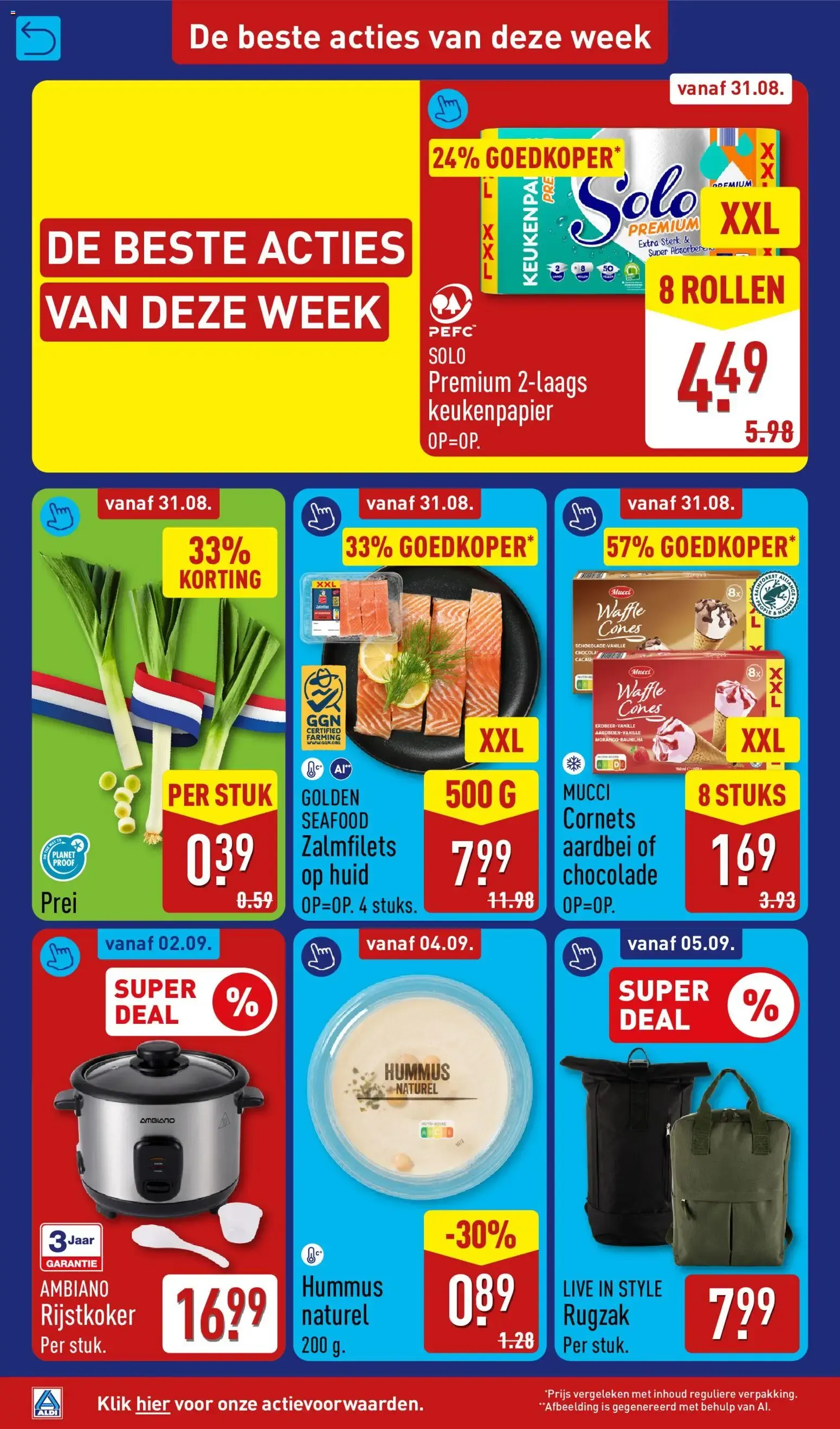 Aldi Fans van Voordeel van 31 augustus tot 6 september 2026 - Folder pagina 2