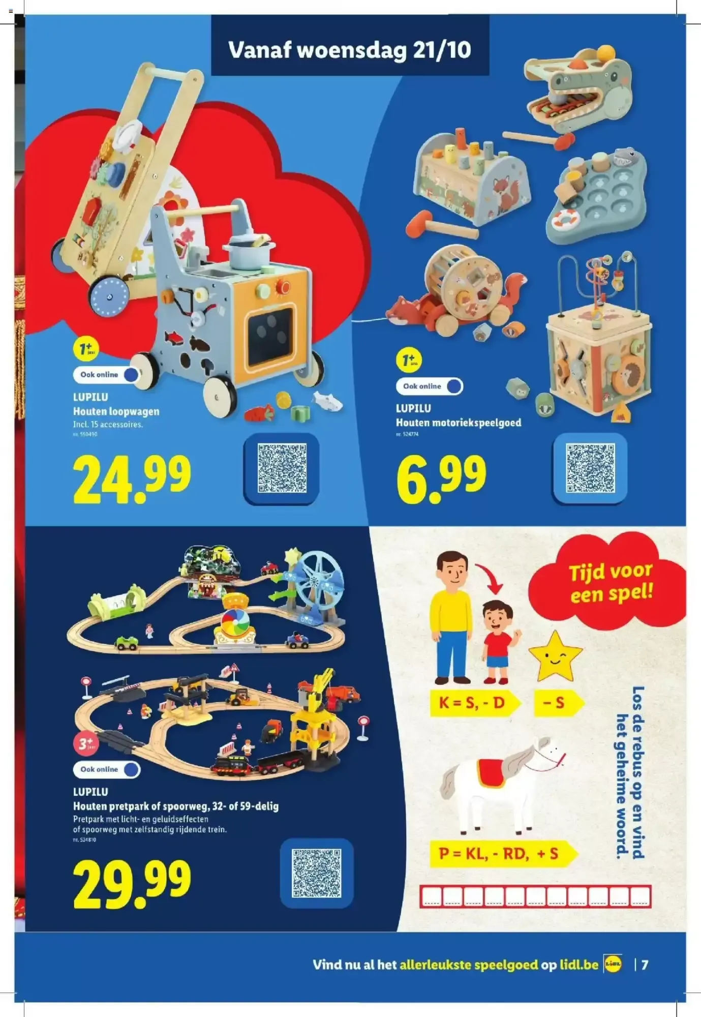 Lidl folder | Speelgoed van 21 oktober tot 24 november 2026 - folder pagina 7