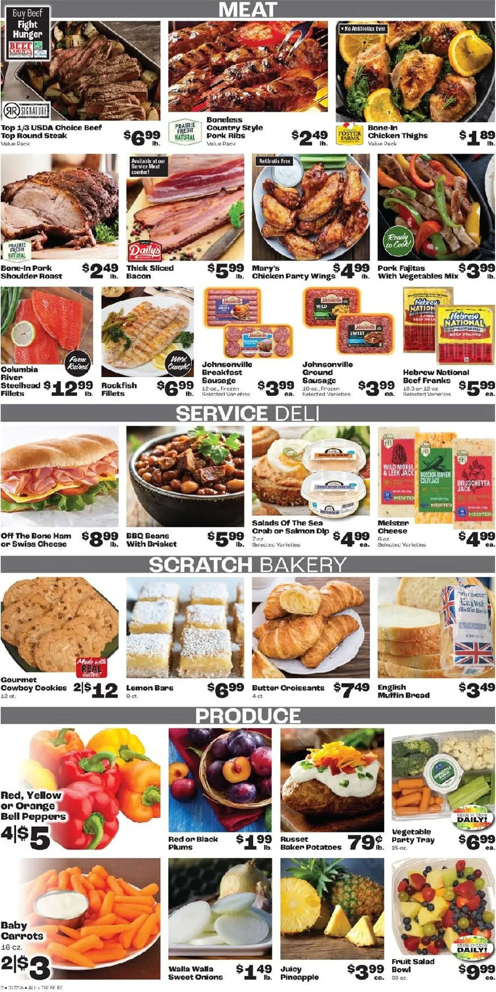 Weekly ad Current Rosauers leaflet valid from Wednesday 07/22/2026 to Tuesday 07/28/2026 from July 22 to July 28 2026 - Page 2