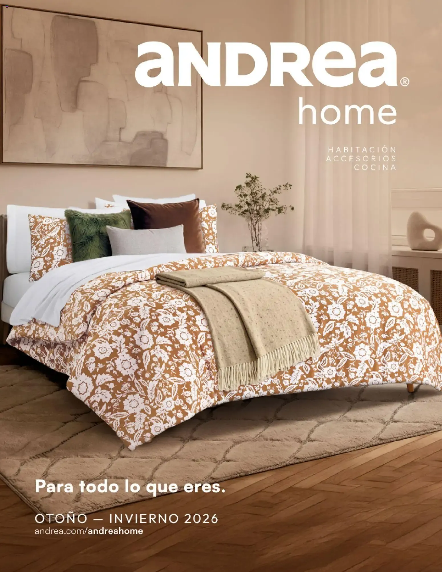 Catálogo de Andrea Home: Otoño - Invierno 2026 1 de septiembre al 31 de diciembre 2026 - Pagina 1