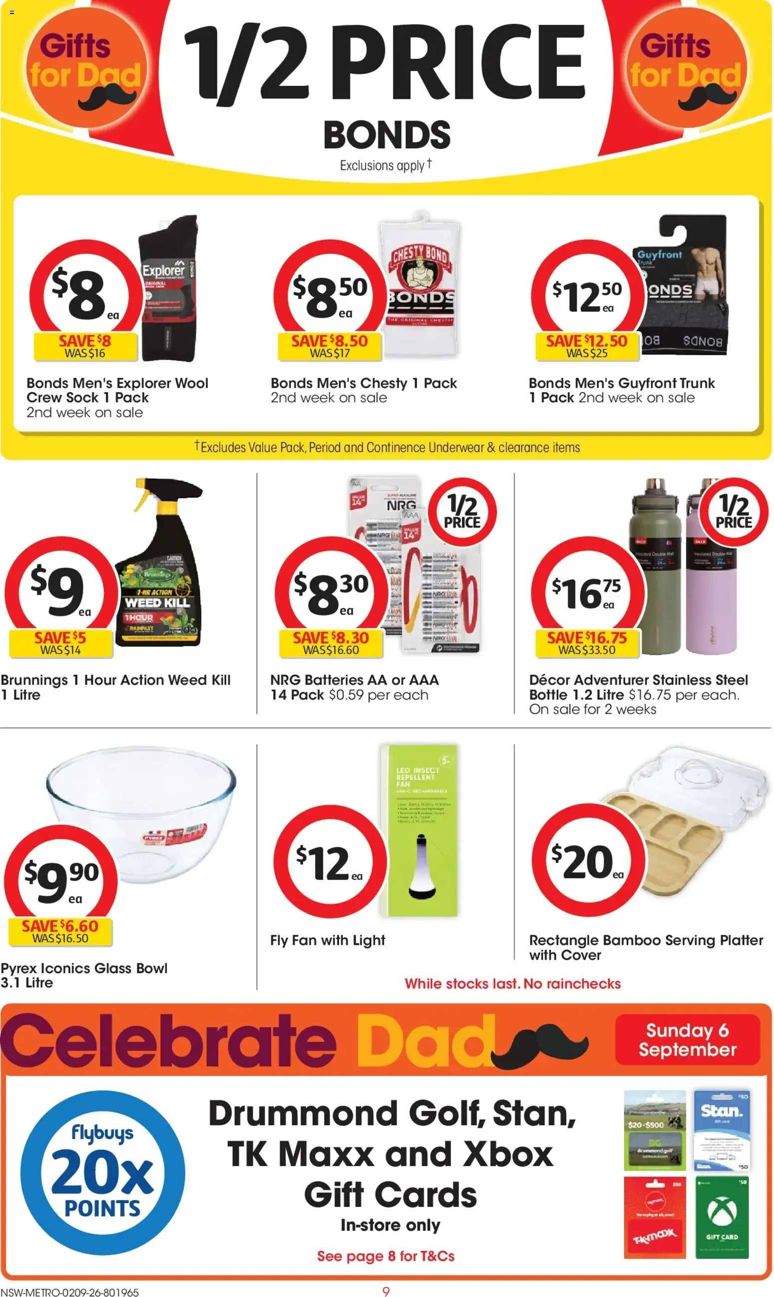 Coles: Celebrate Dad - Father's Day Catalogue - Catalogue valid from 2 September to 8 September 2026 - page 9