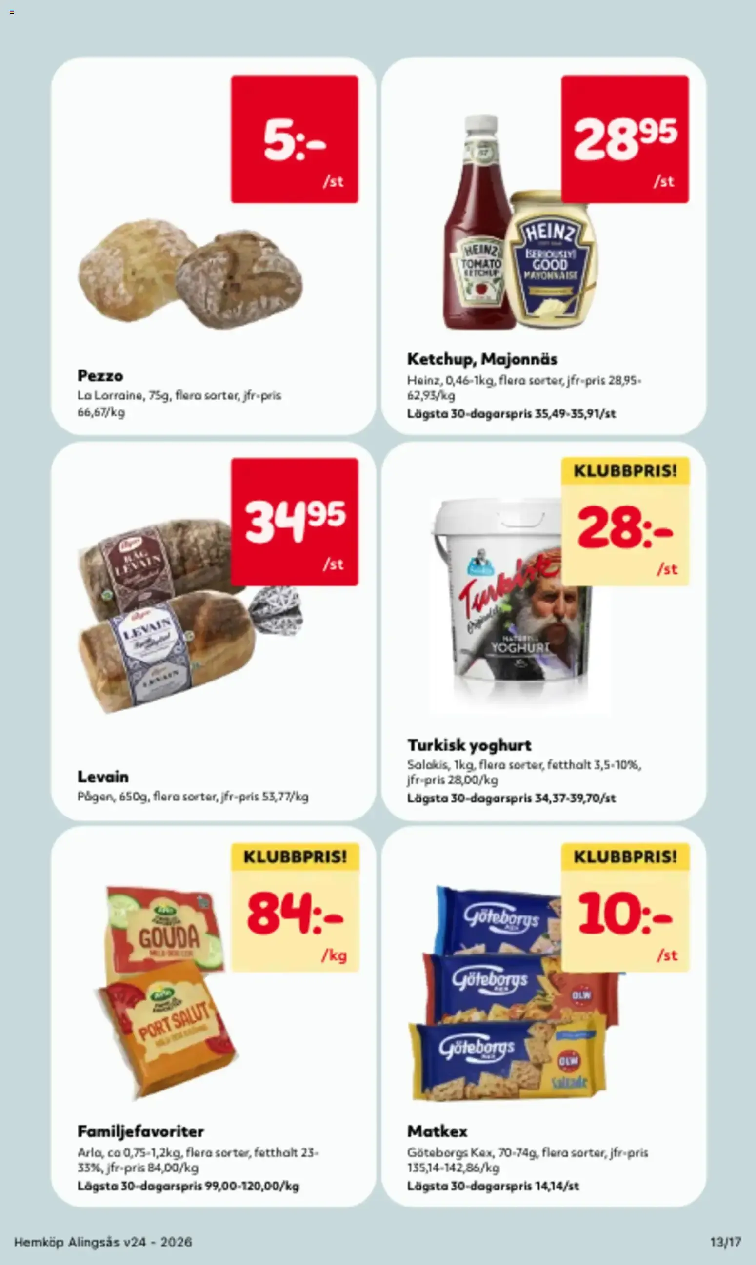 Hemköp VECKANS BÄSTA PRISER! från 8 juni till 14 juni 2026 - Reklamblad sidor 13