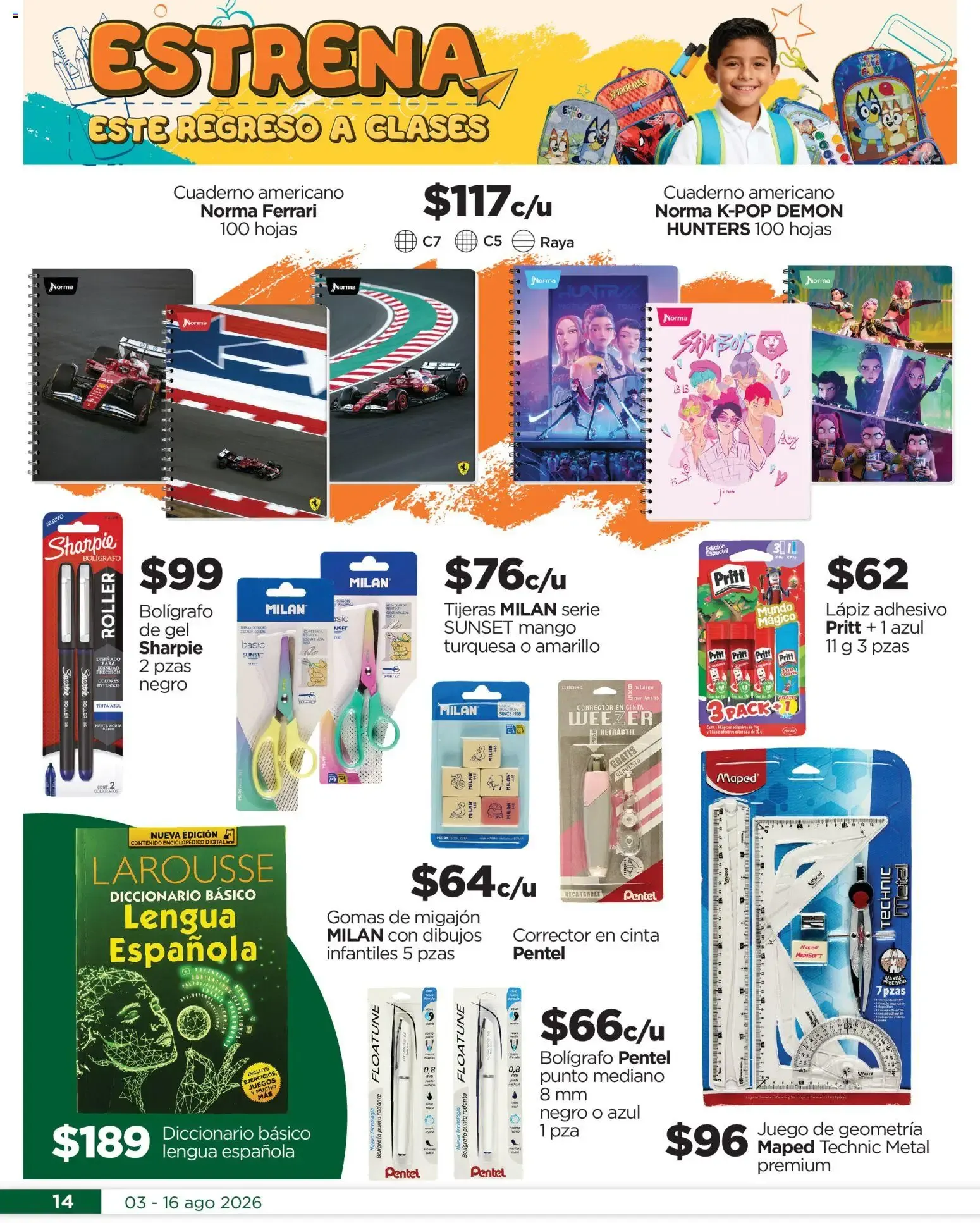Catálogo de Chedraui folleto Por Ti ofertones del verano (03/08/2026 - 16/08/2026) - catálogo en línea 3 de agosto al 16 de agosto 2026 - Pagina 14