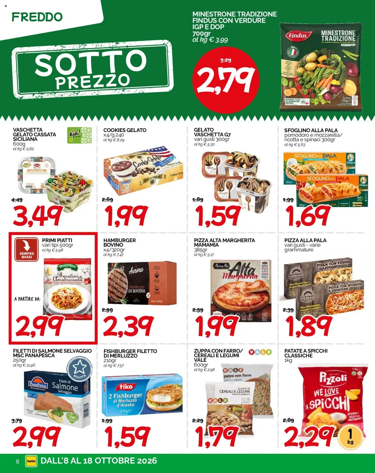 HarDis volantino dal 08/10/2026 - online Offerte da 8 ottobre a 18 ottobre di 2026 - Pagina del volantino 8