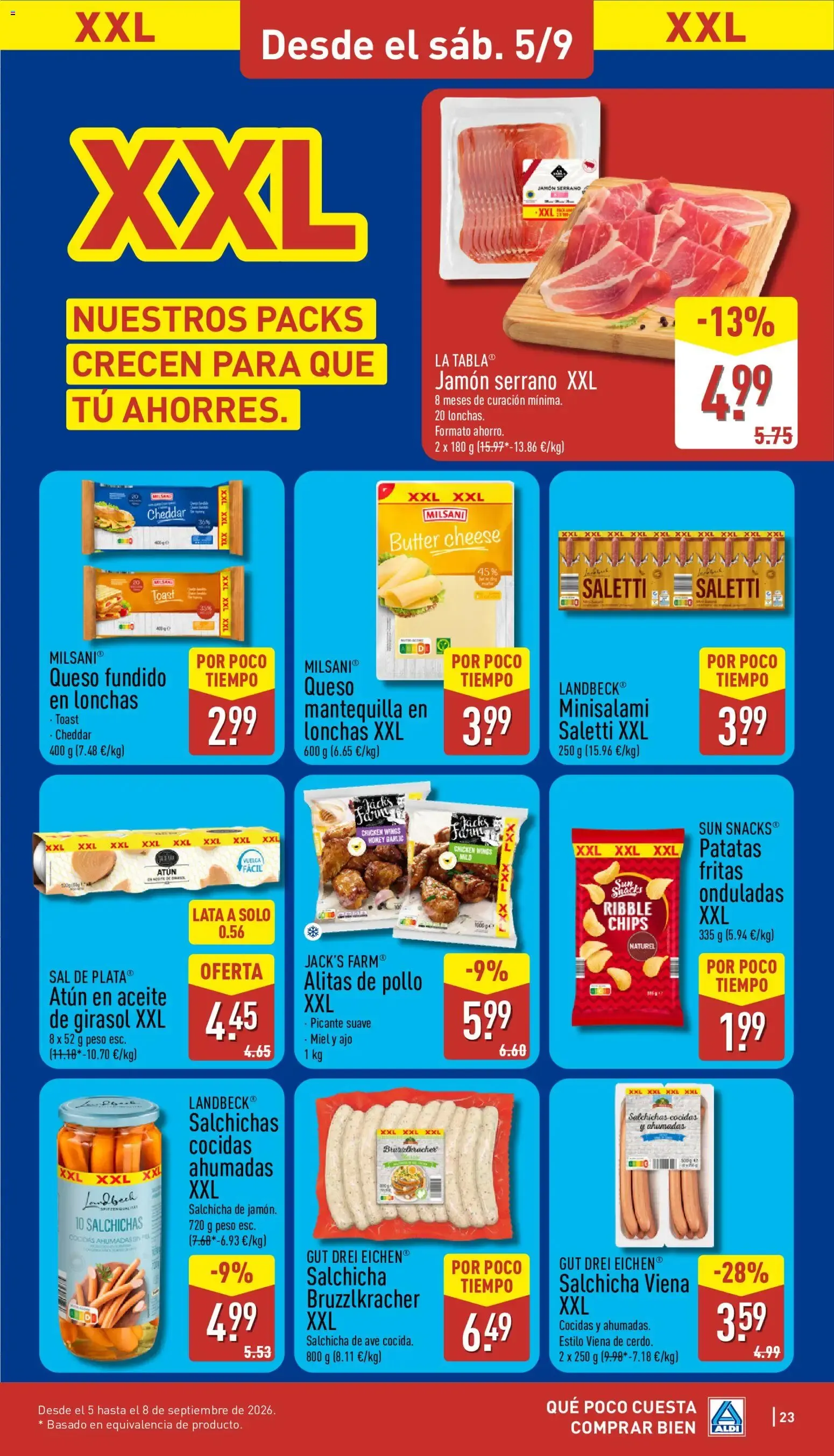 Catálogo de Aldi folleto Baleares del 31/08/2026 | Catálogo 31 de agosto al 6 de septiembre 2026 - Página 23