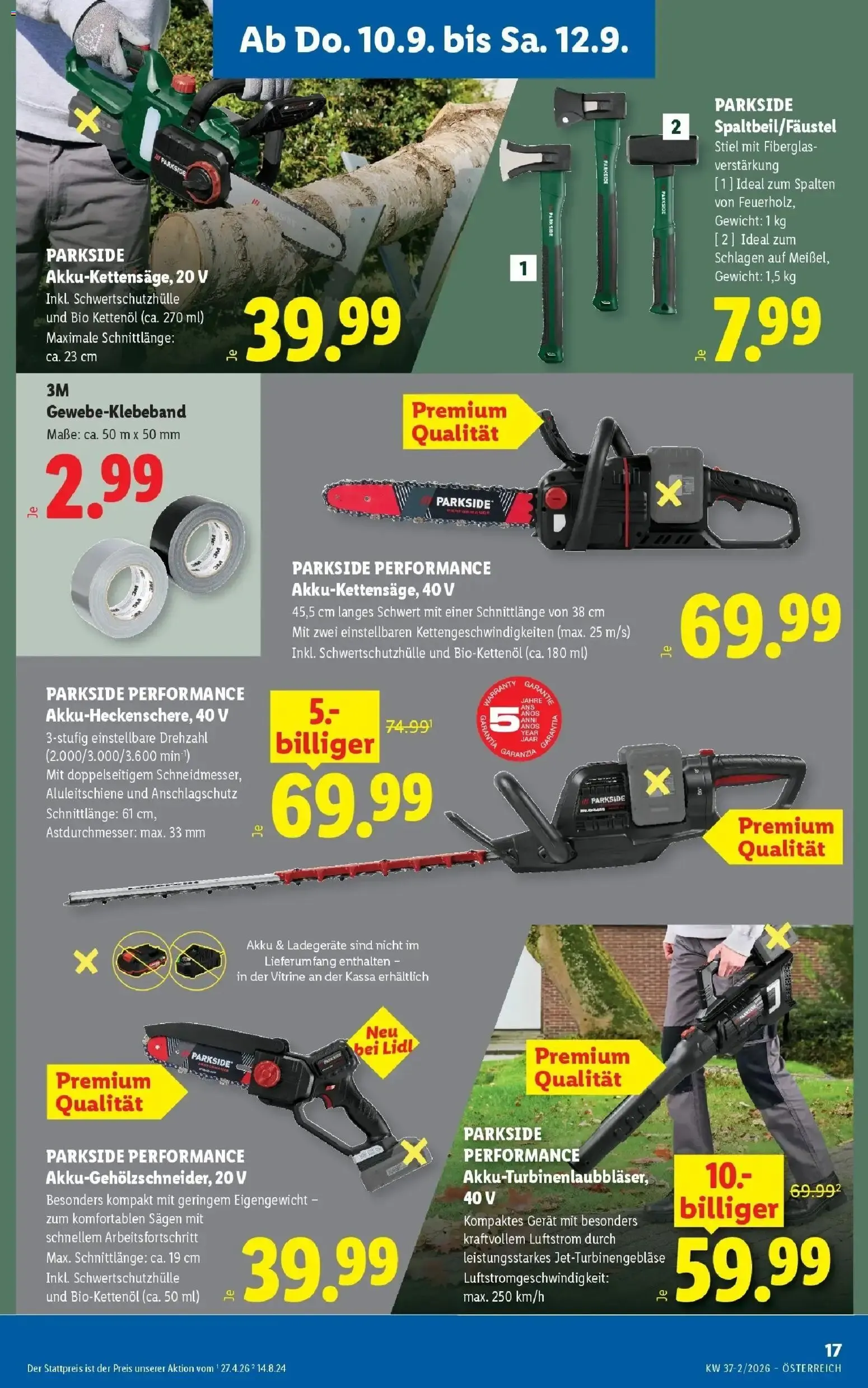 Lidl Aktion von 10. September bis 12. September 2026 - Flugblätt seite  21