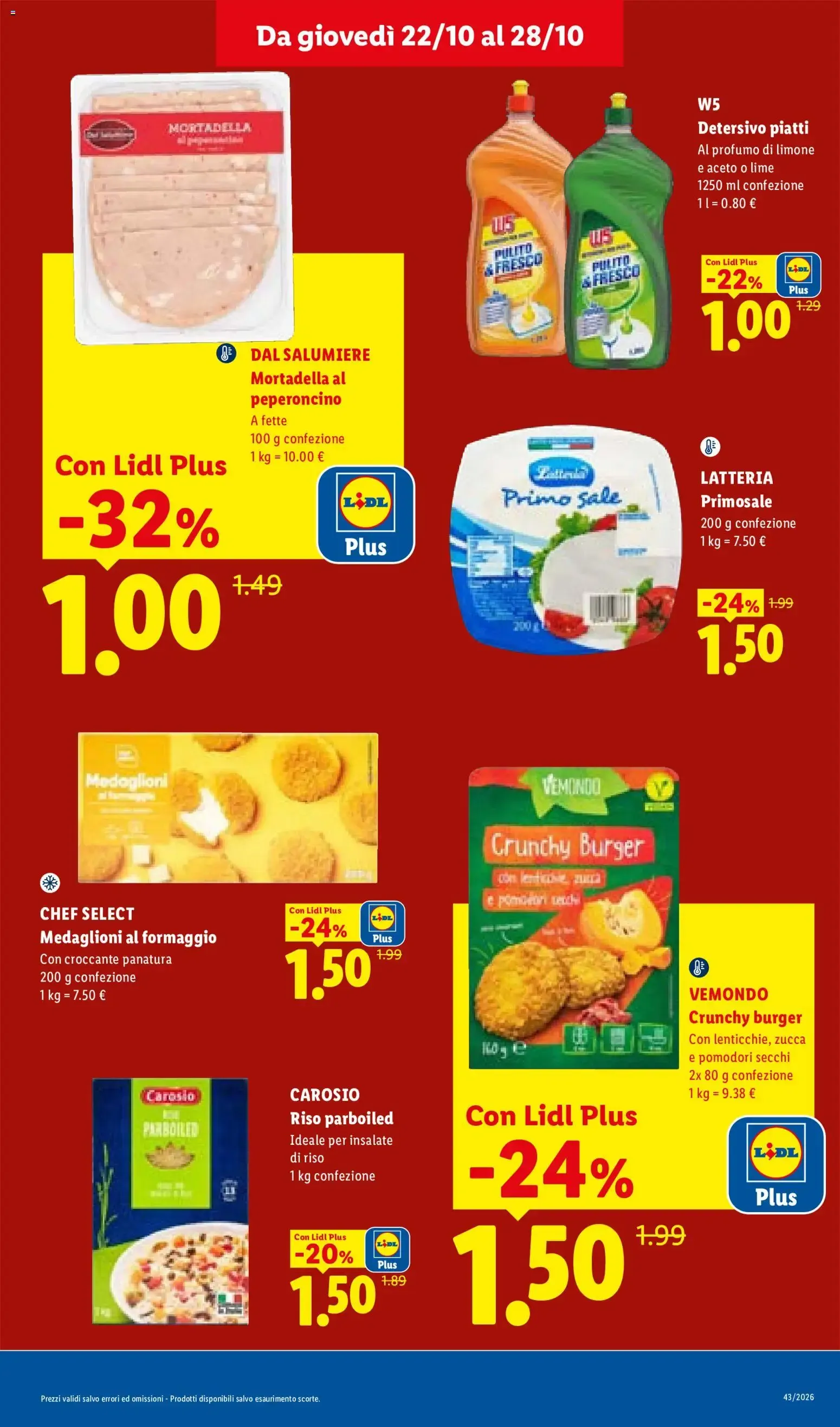 Lidl: Piccoli Prezzi, Grande Qualità da 22 ottobre a 28 ottobre di 2026 - Pagina del volantino 11