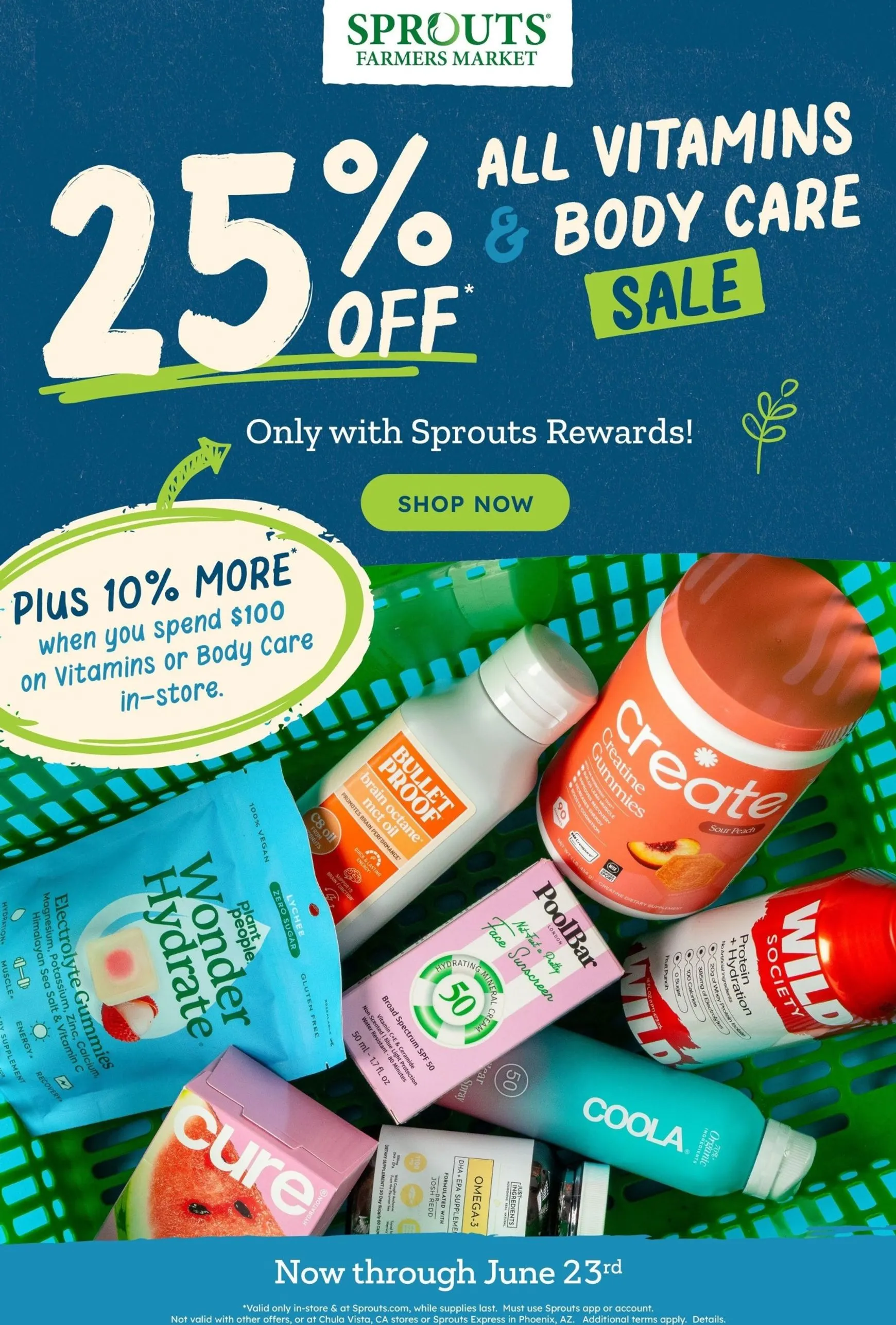 Sprouts Farmers Market: All Vitamins & Body Care Sale