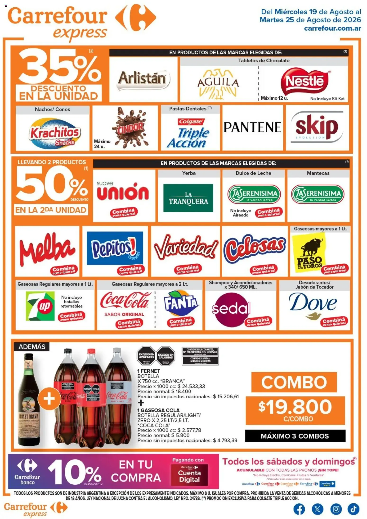Ofertas de Carrefour - Carrefour Express || del 19/08/2026 - 26/08/2026 || Promociones 19 de agosto al 25 de agosto 2026 - Página 2 del catálogo