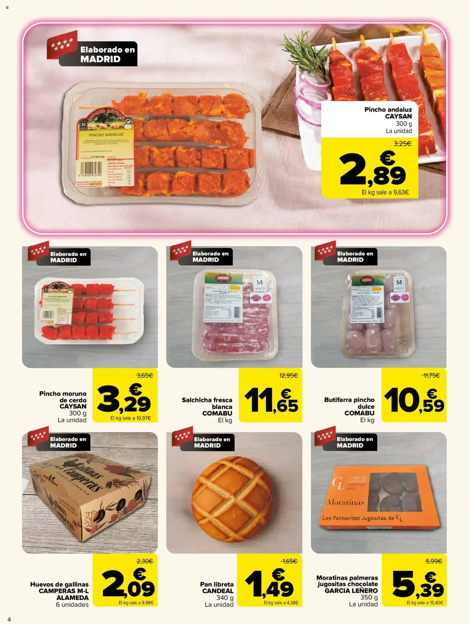 Catálogo de Carrefour: Nos gusta hacer la compra bien en Comunidad de Madrid 11 de agosto al 25 de agosto 2026 - Página 4