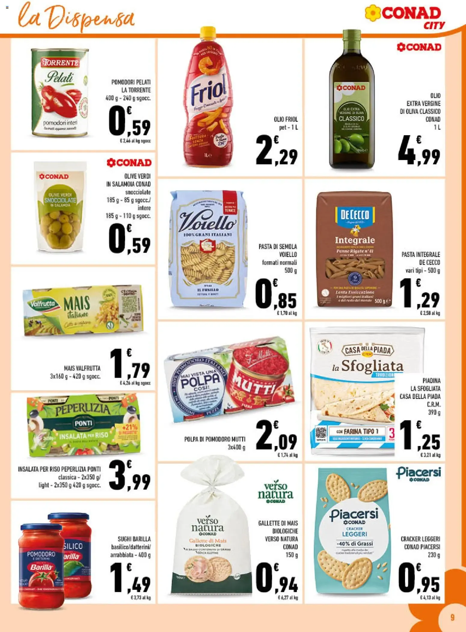Volantino Conad dal 17/06/2026 > Anteprima da 17 giugno a 28 giugno di 2026 - Pagina del volantino 9