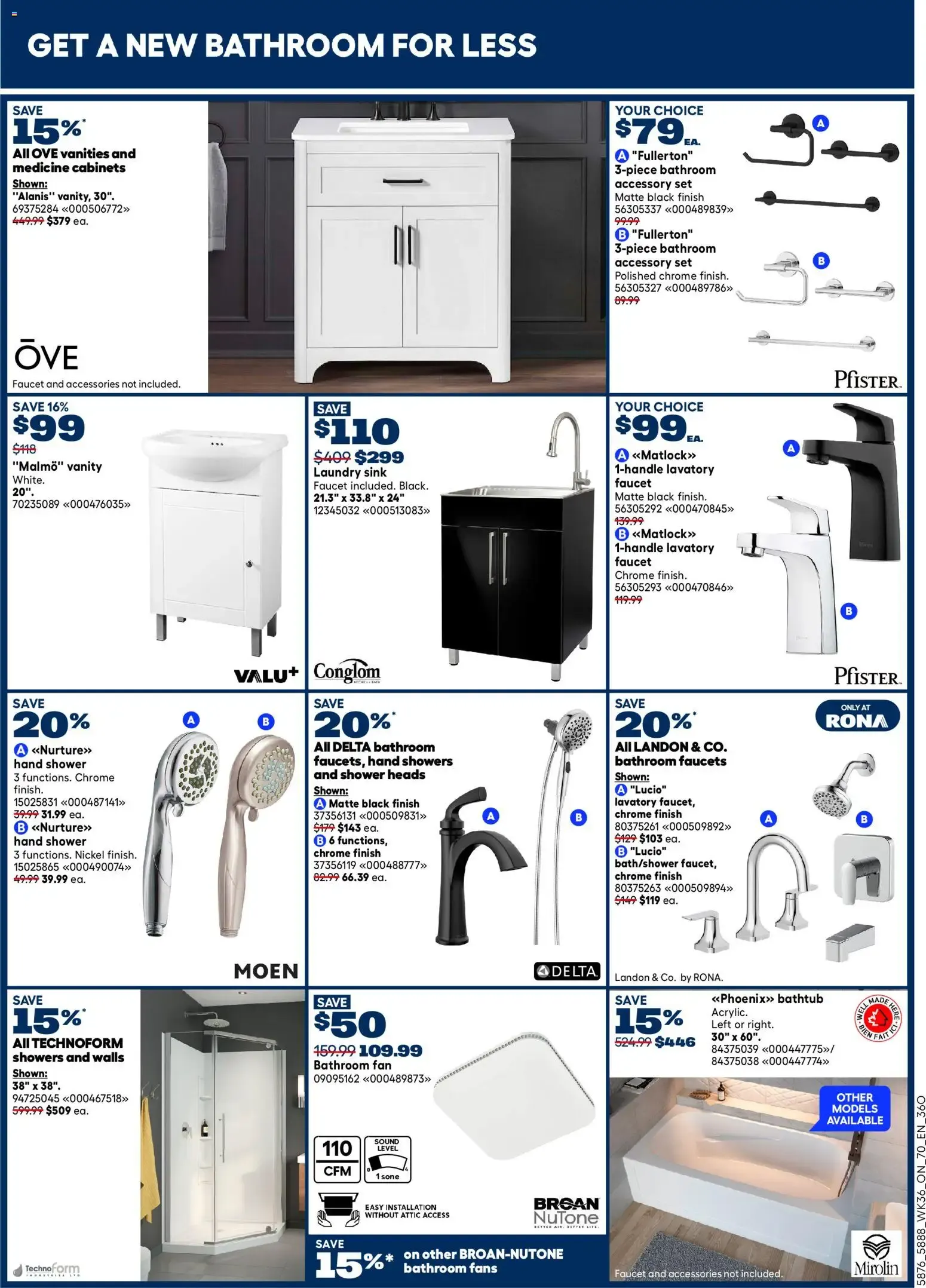 Rona weekly flyer from Oct 1, 2026 > weekly specials & deals from October 1 to October 14 2026 - flyer page 10