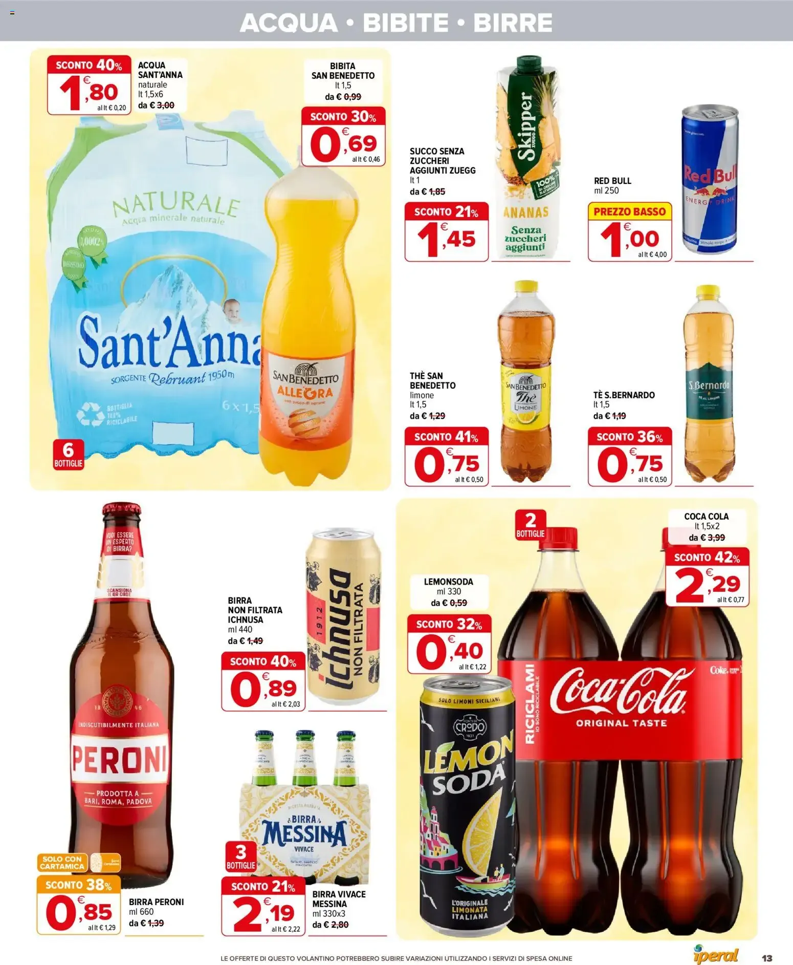 Nuovo Iperal volantino dal 01/07/2026 > offerte anteprima 🛍️ da 1 luglio a 14 luglio di 2026 - Pagina del volantino 13