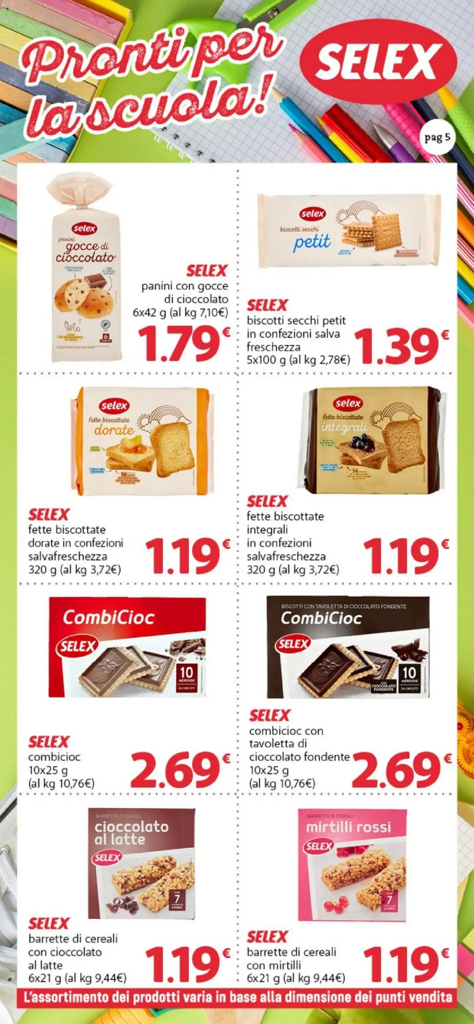DOK Famila Supermercati - Pronti per la scuola! da 11 settembre a 30 settembre di 2026 - Pagina del volantino 5