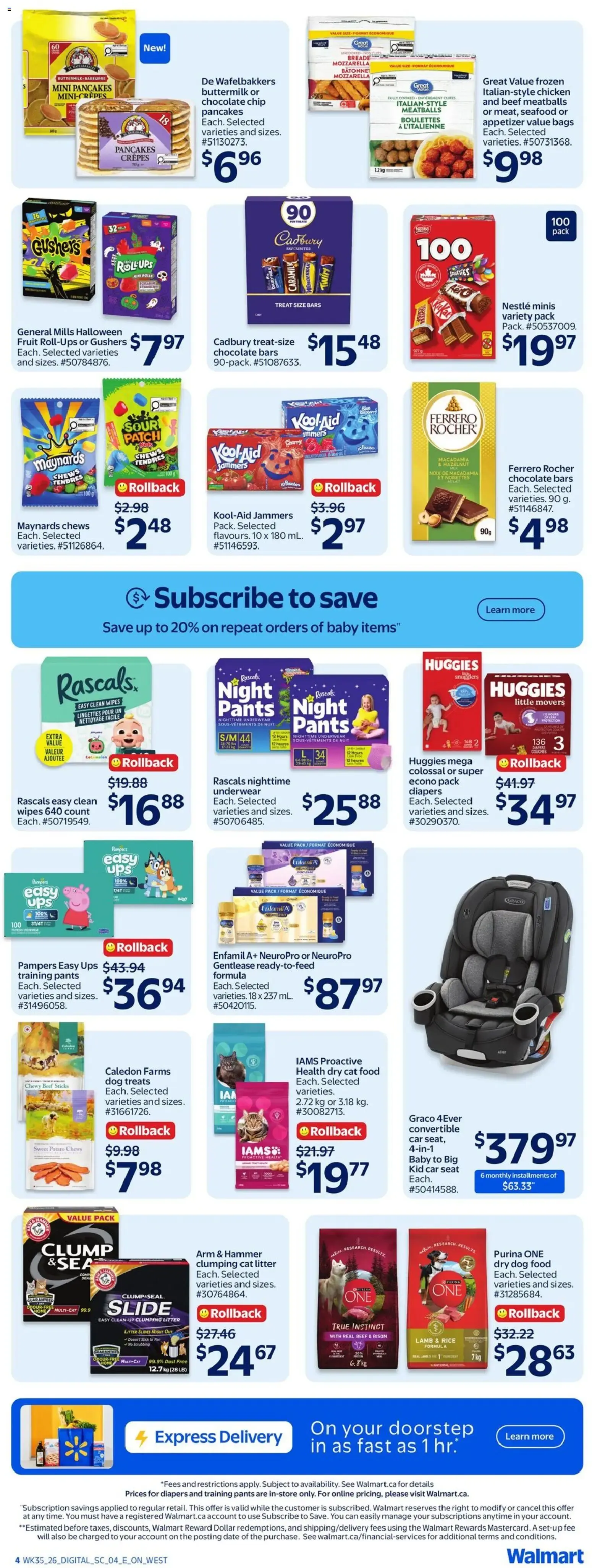 Walmart weekly flyer from Sep 24, 2026 > weekly specials & deals from September 24 to September 30 2026 - flyer page 7